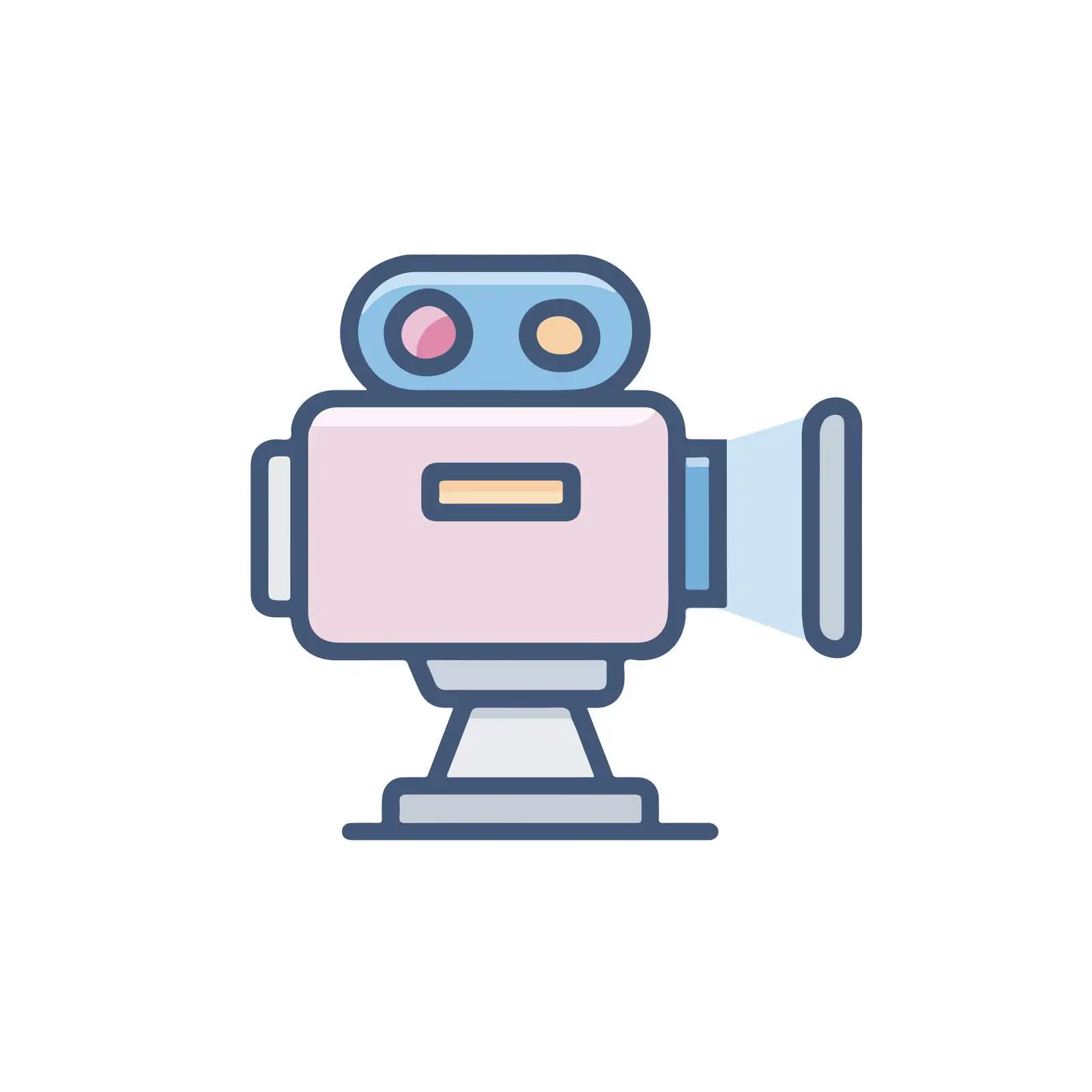 Video Camera Icon Design — free download from Dotvec