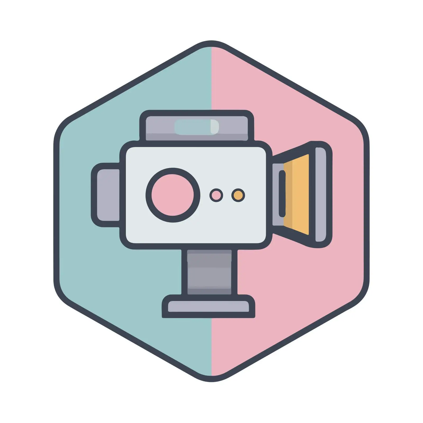 Video Camera Icon Design — free download from Dotvec