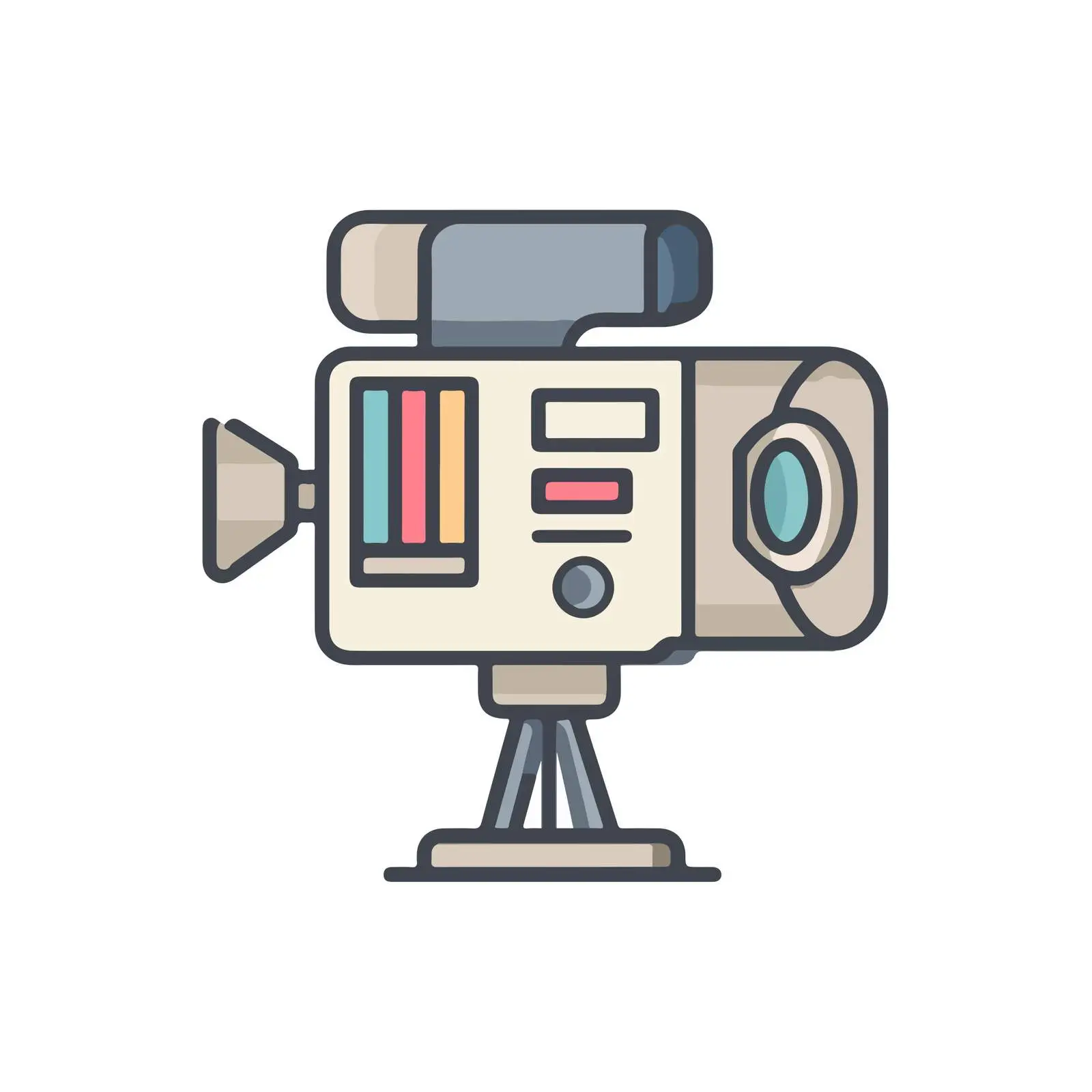 Video Camera Icon — free download from Dotvec