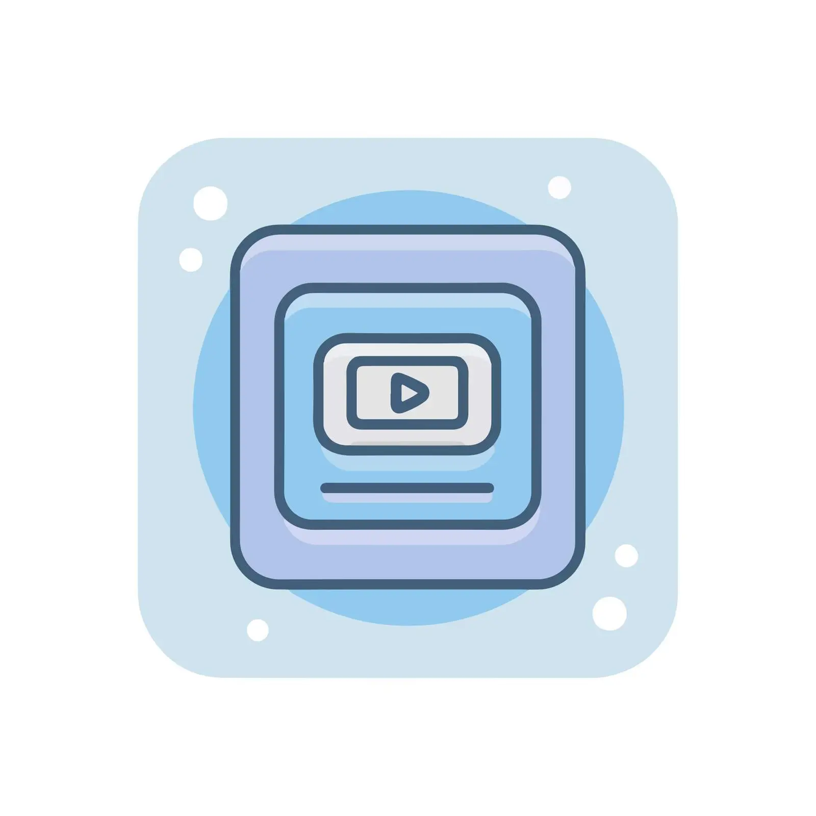 Video File Icon Design — free download from Dotvec