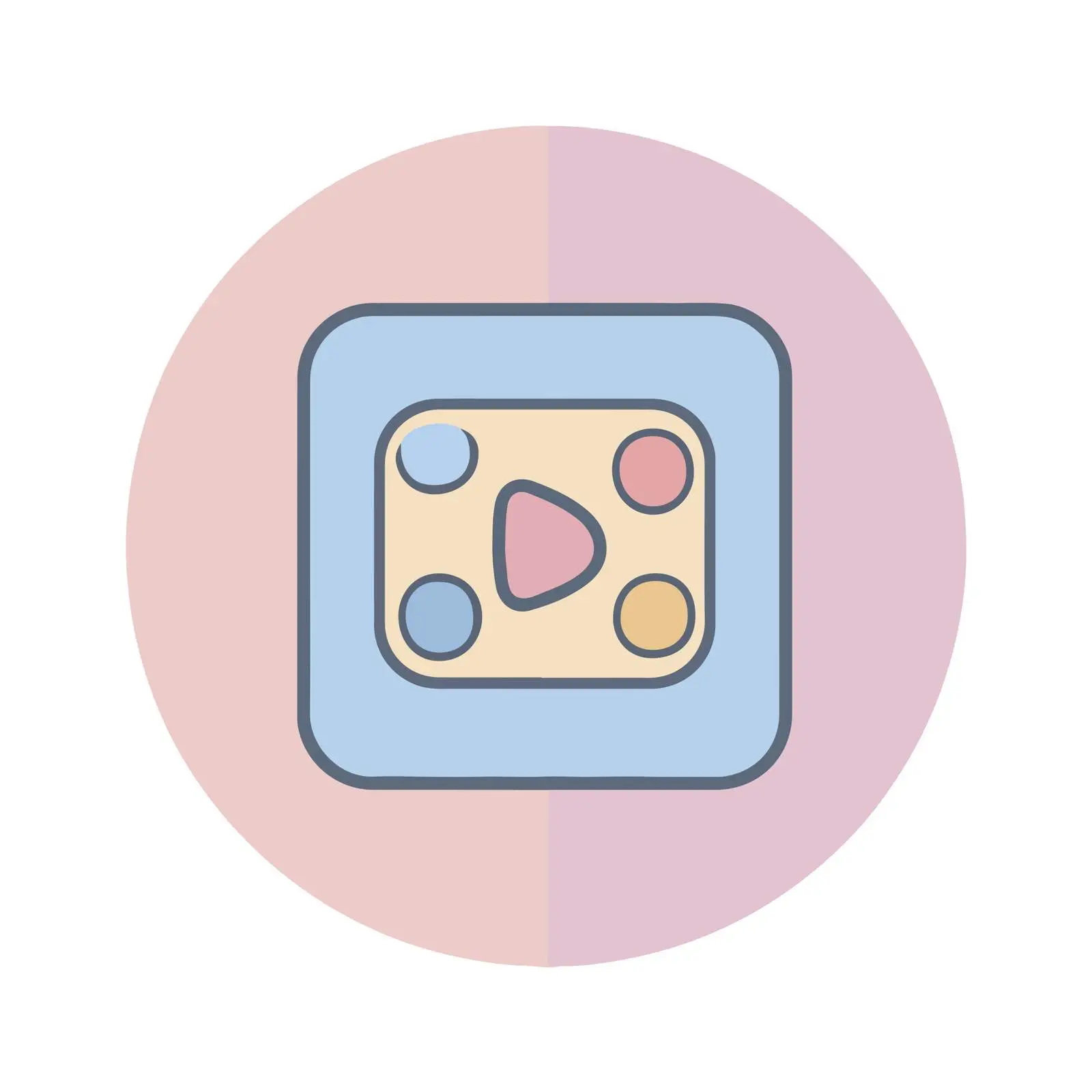 Minimalist Video File Icon — free download from Dotvec