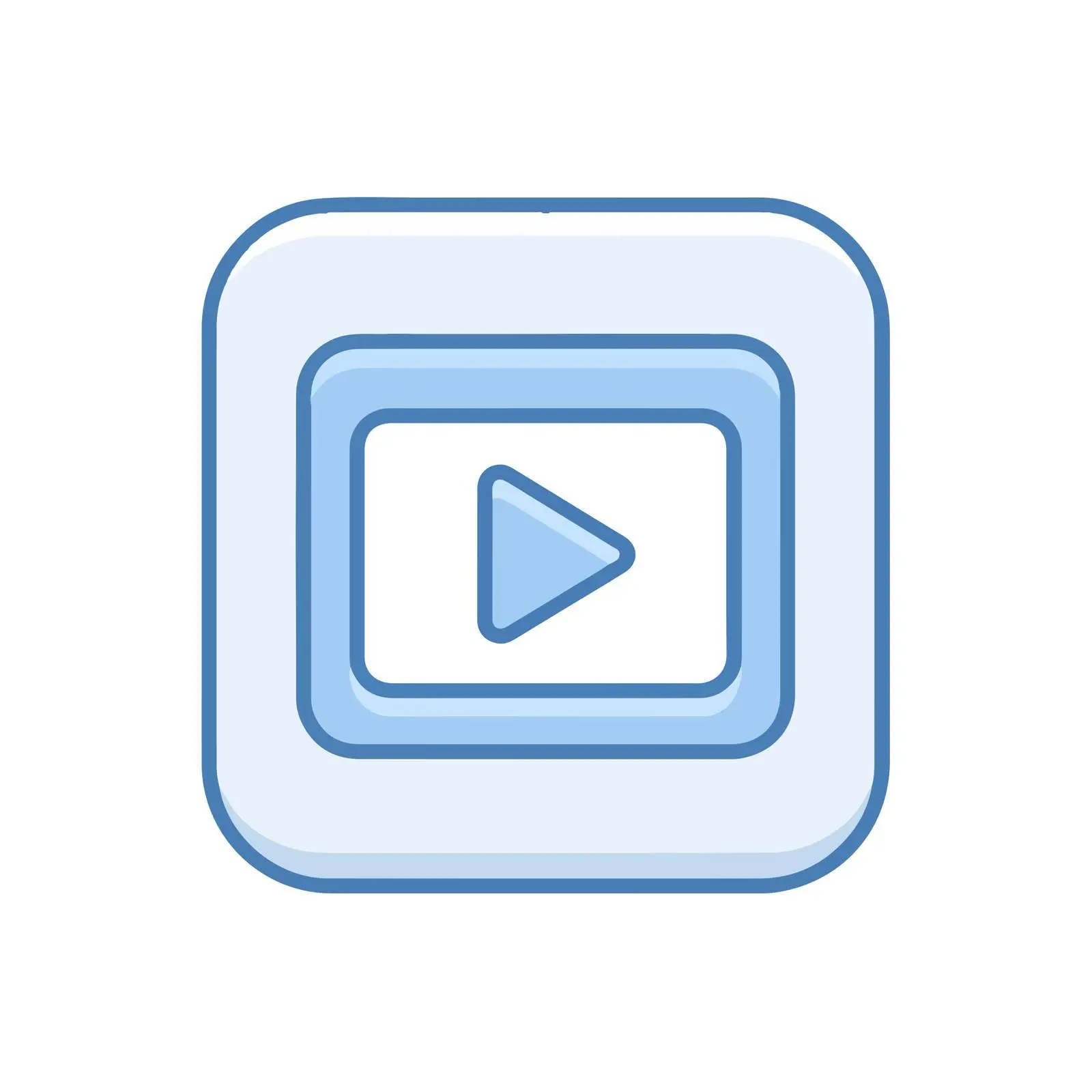 Modern Video File Icon Design — free download from Dotvec