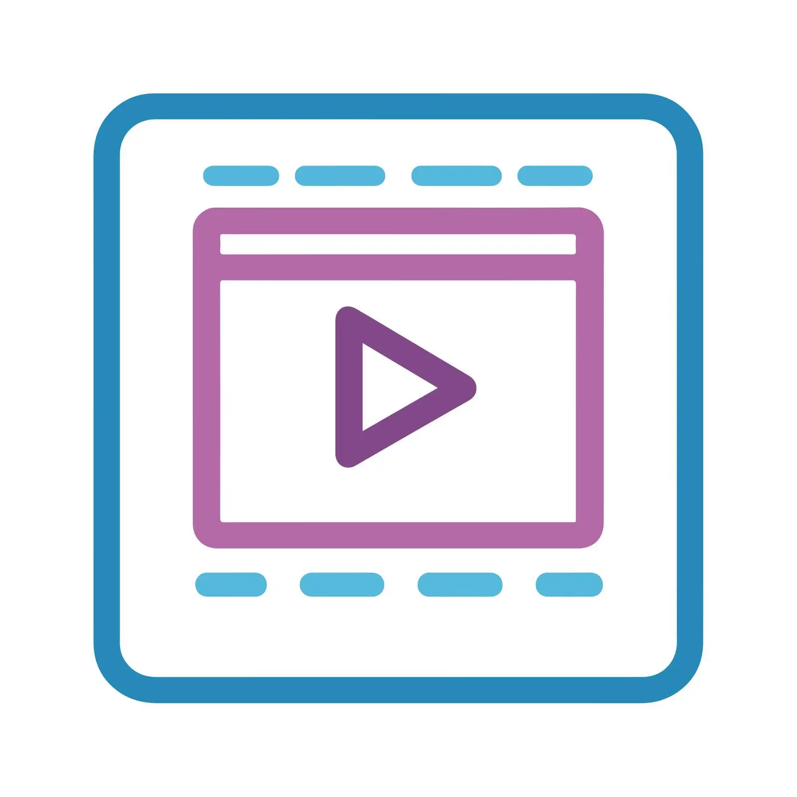 Video File Icon Design — free download from Dotvec