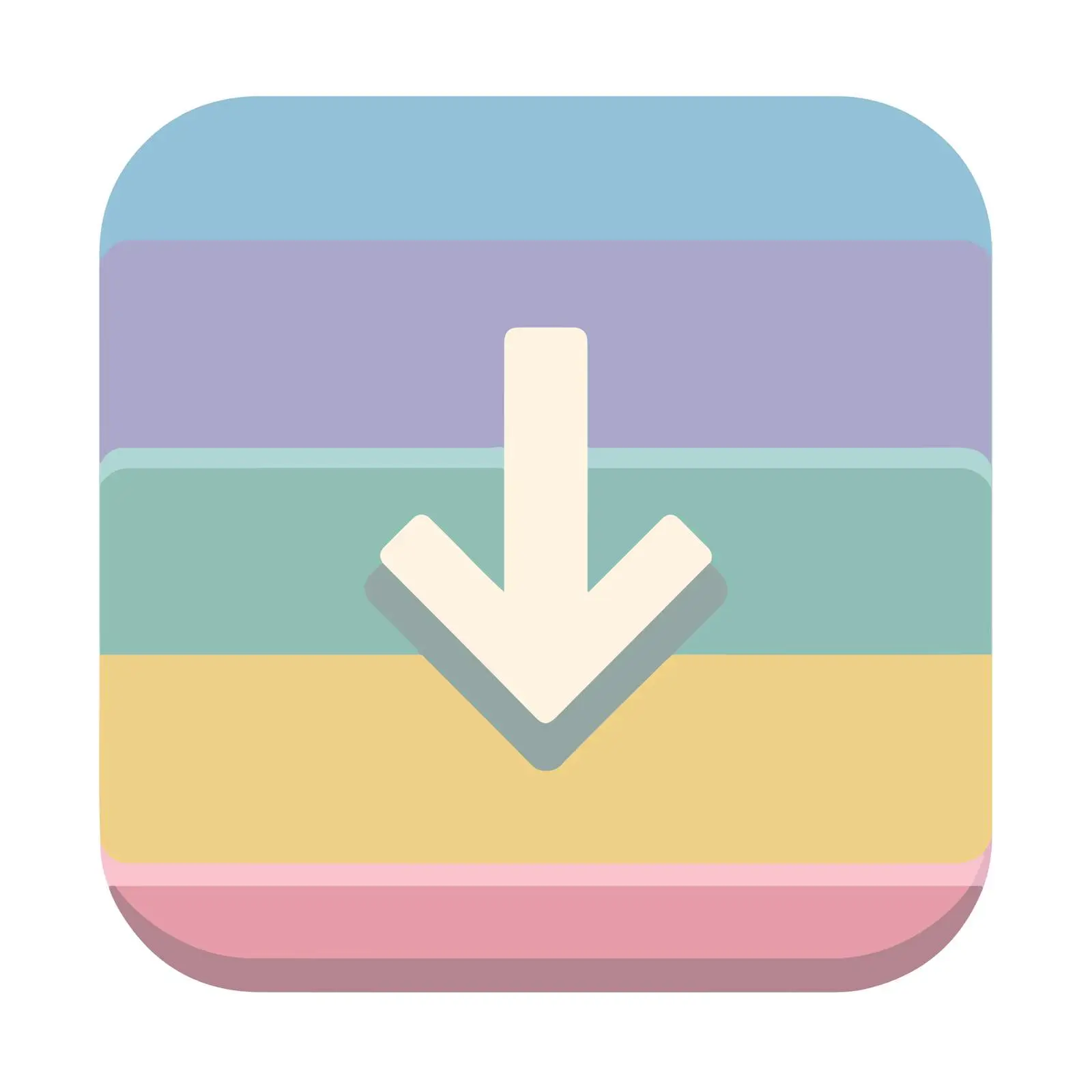 Volume Down Geometric Icon — free download from Dotvec