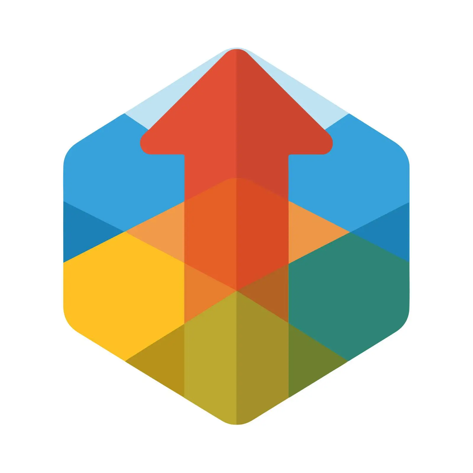 Volume Up Geometric Icon — free download from Dotvec