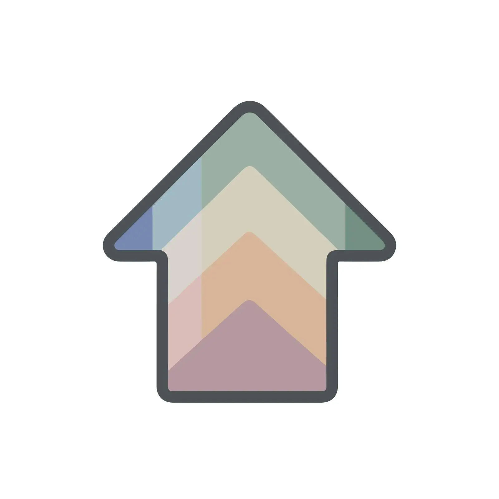 Volume Up Geometric Icon Design — free download from Dotvec