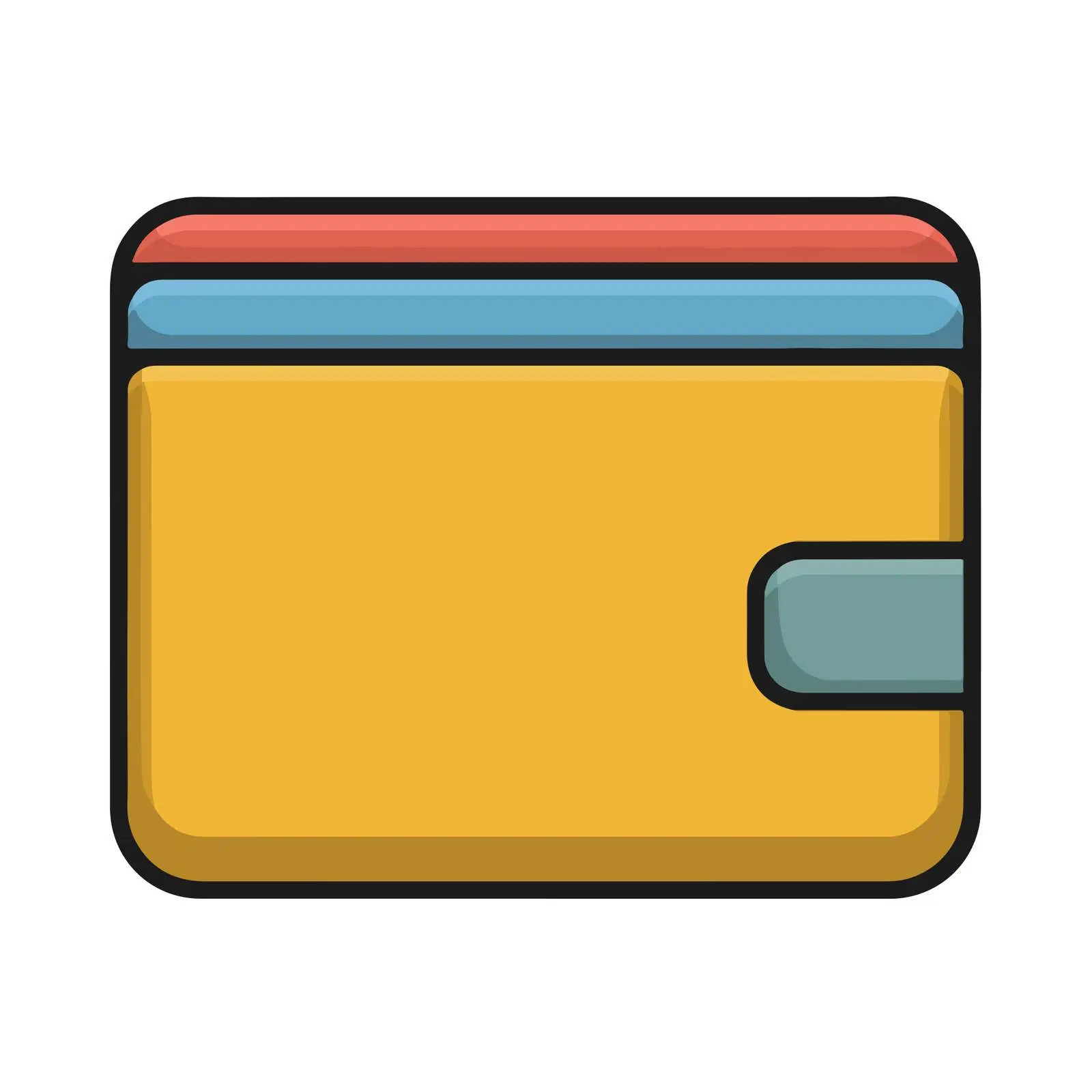 Minimalist Wallet Icon — free download from Dotvec