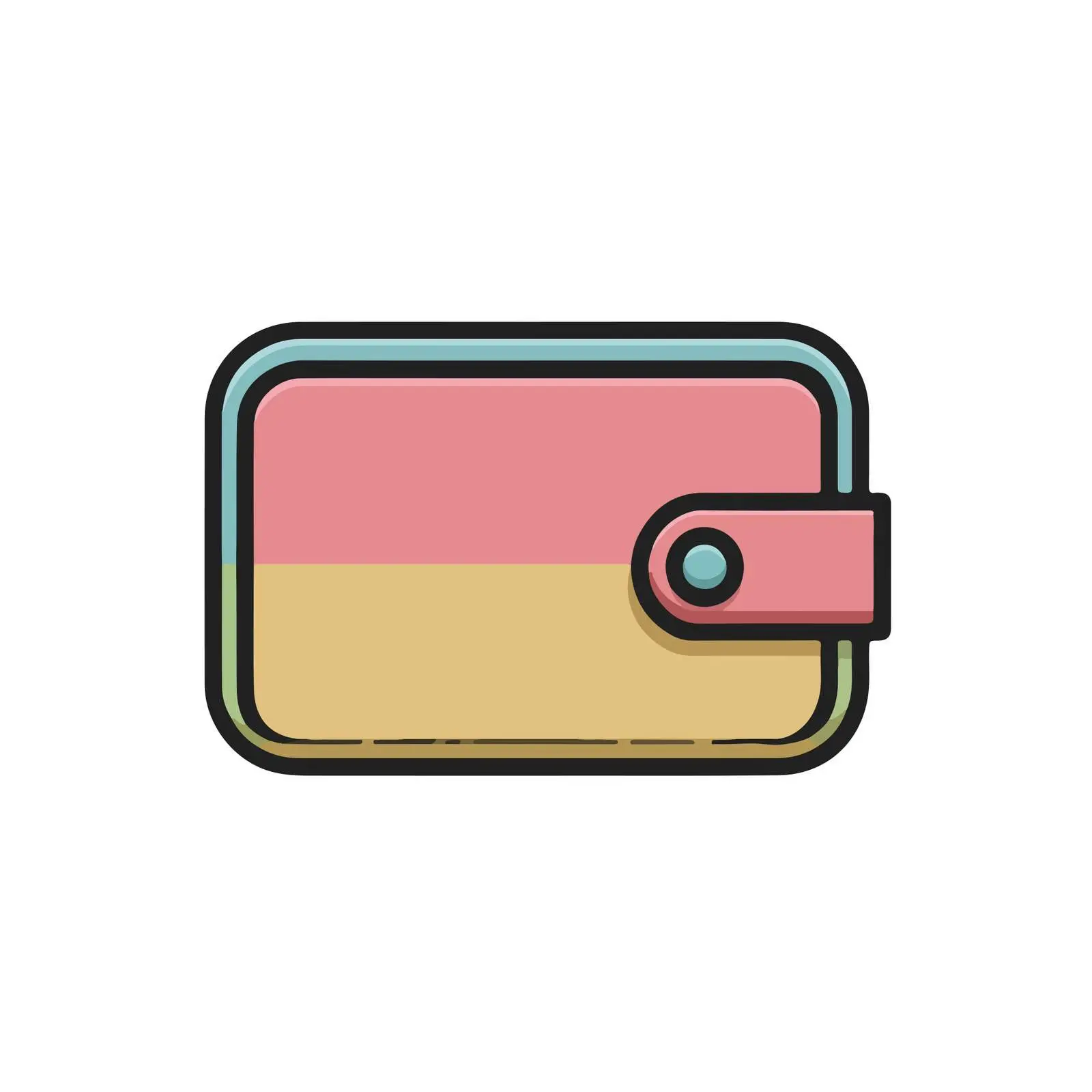 Minimalist Wallet Icon — free download from Dotvec