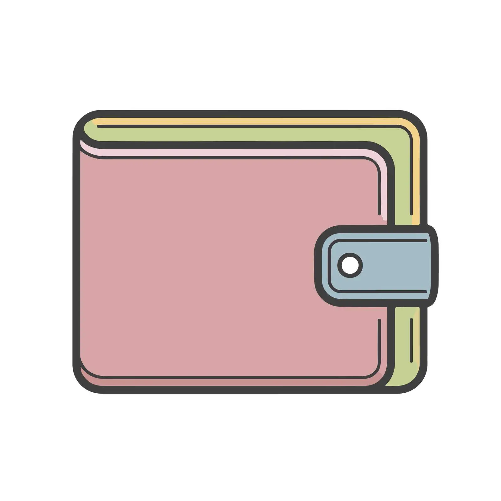 Minimalist Wallet Icon — free download from Dotvec
