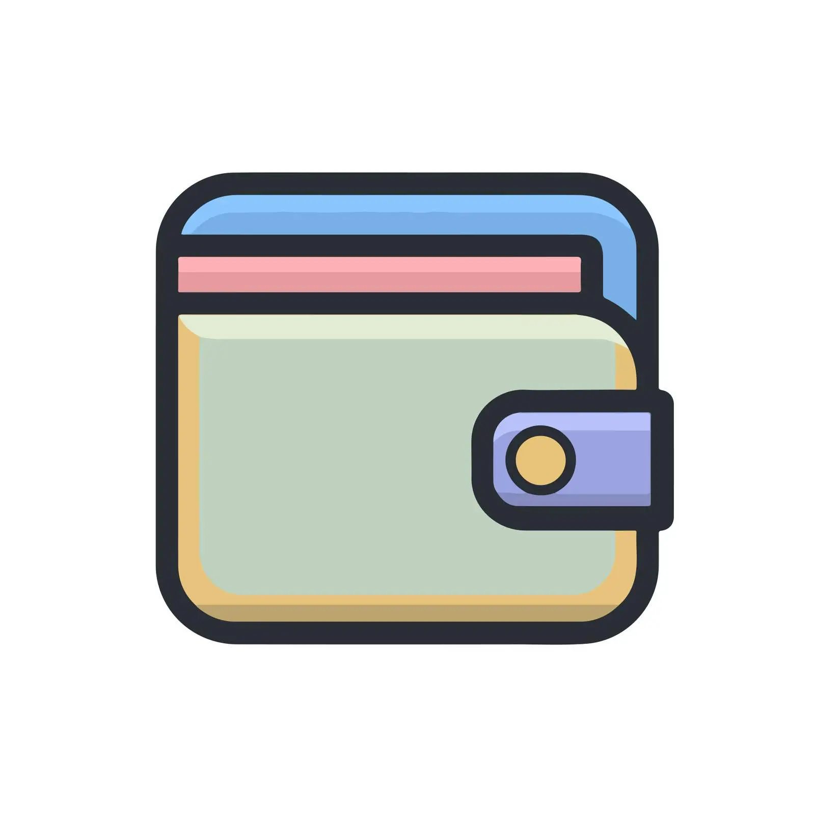 Wallet Icon Design — free download from Dotvec