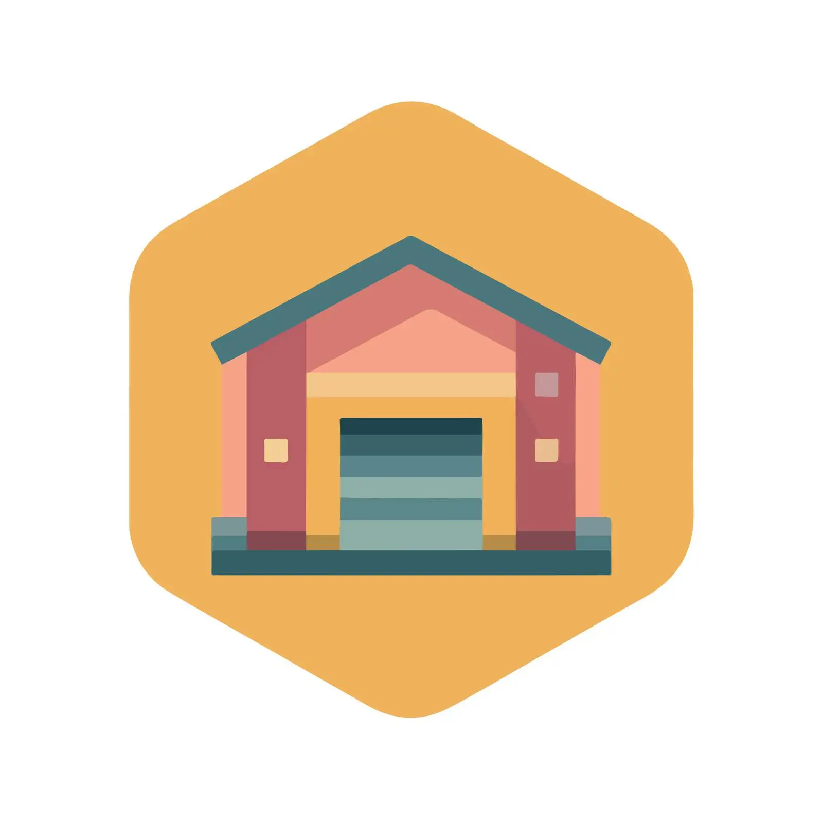 Warehouse Clean UI Icon — free download from Dotvec