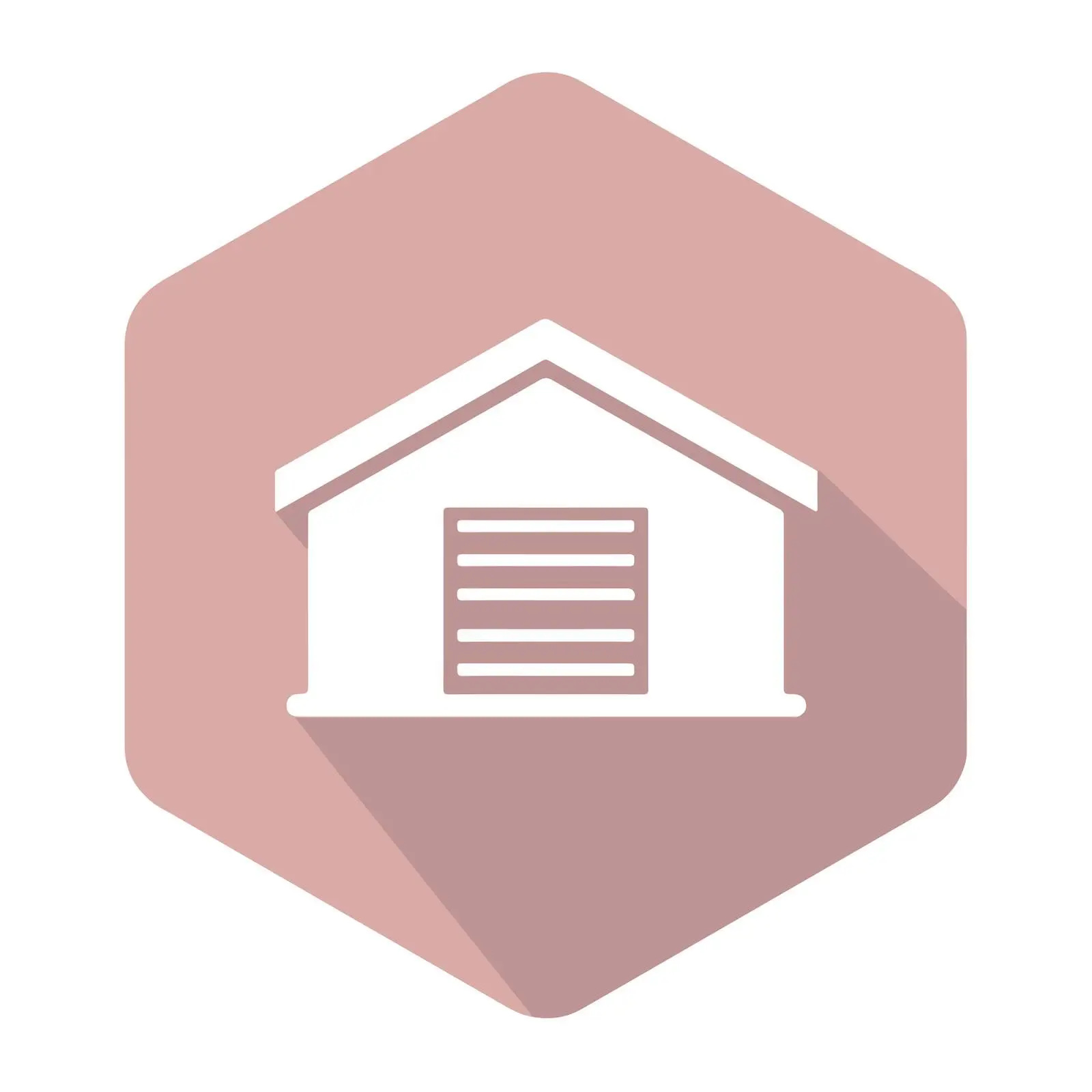 Minimalist Warehouse Icon Design — free download from Dotvec