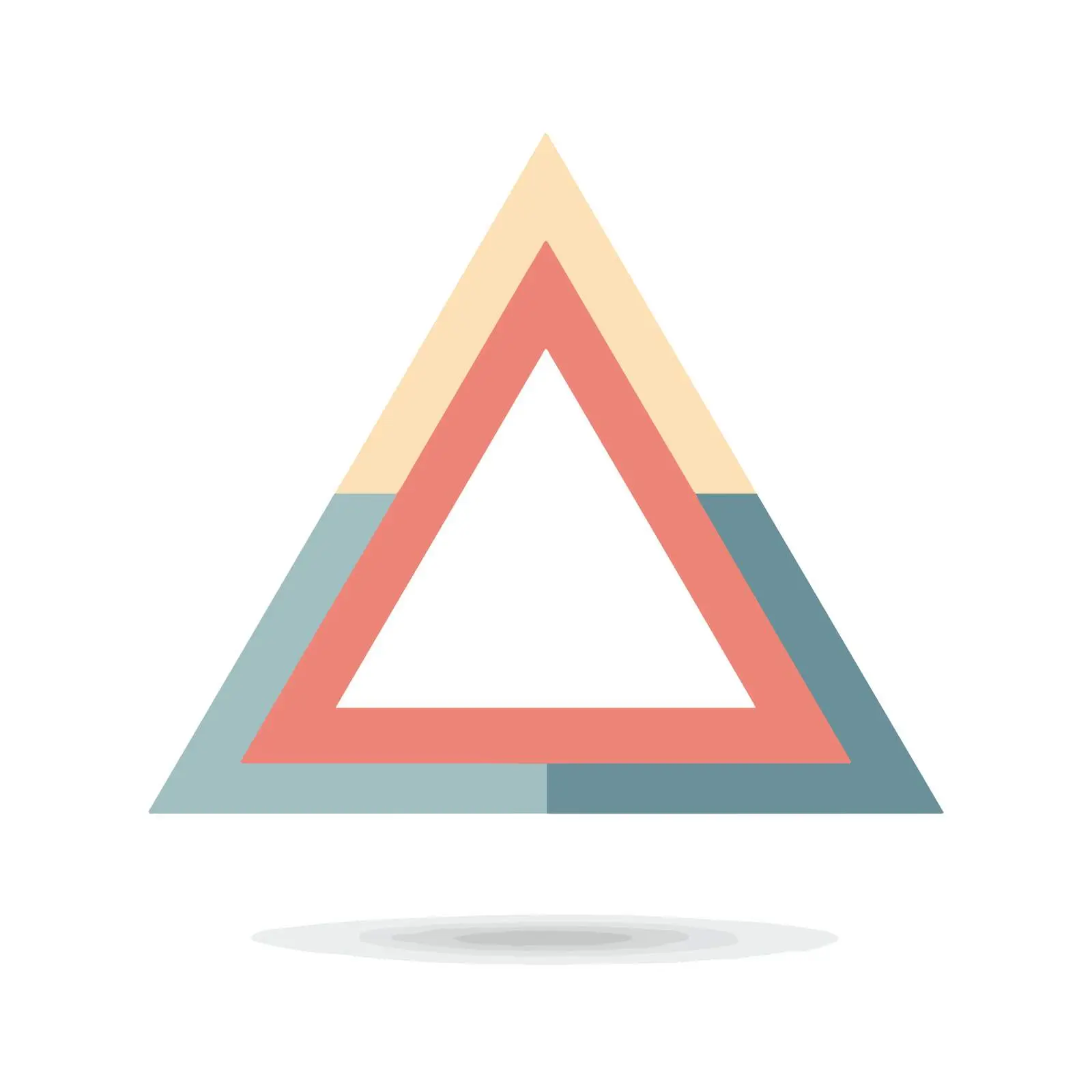 Minimal Warning Triangle Icon — free download from Dotvec