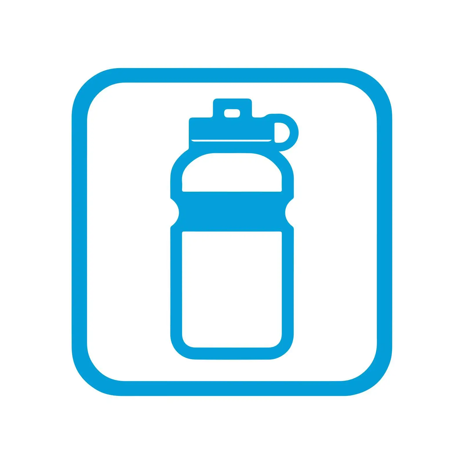 Minimalist Water Bottle Icon — free download from Dotvec
