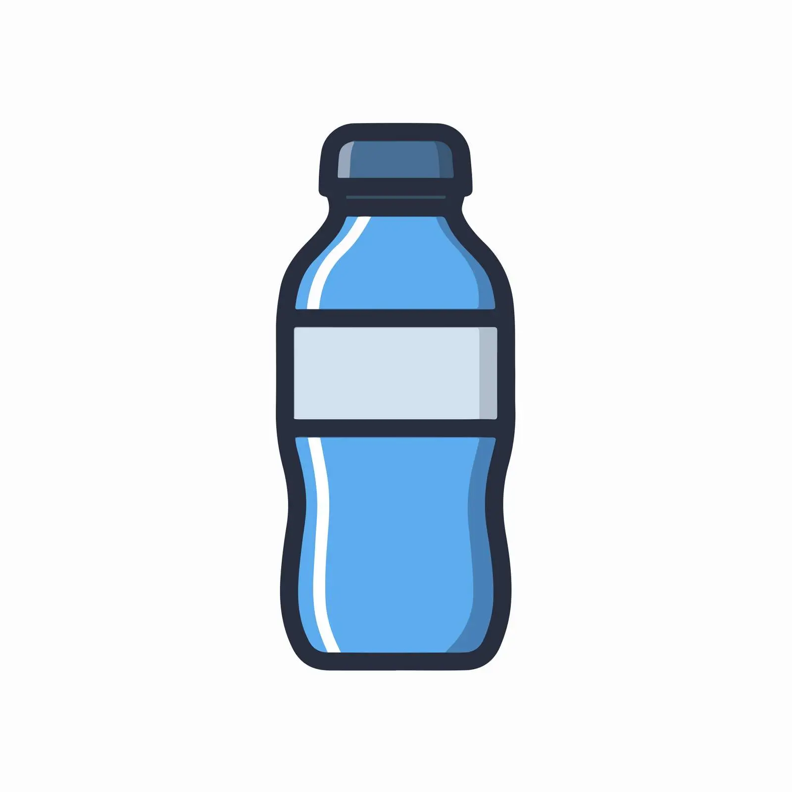 Water Bottle Icon Design — free download from Dotvec