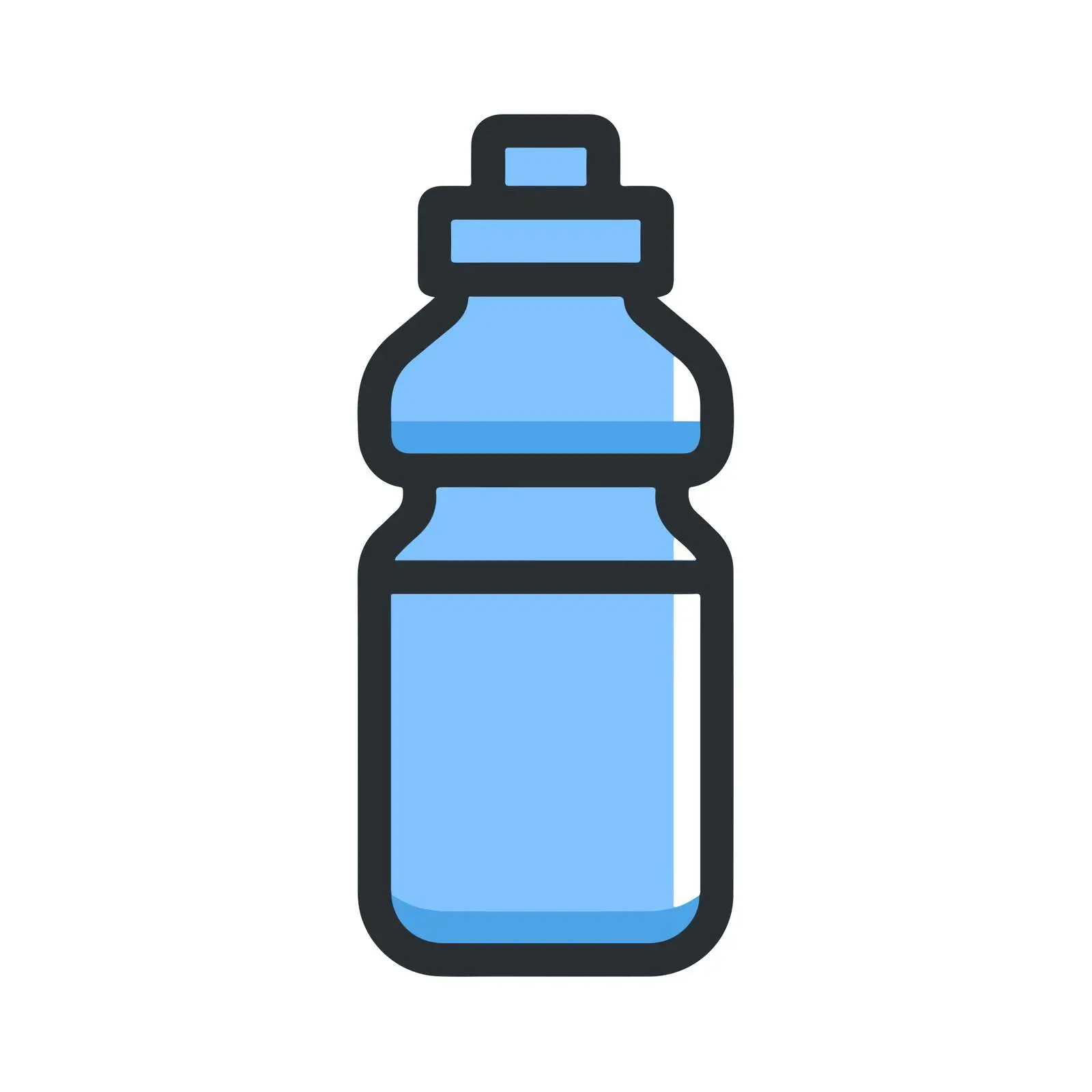 Water Bottle Pictogram Icon Design — free download from Dotvec