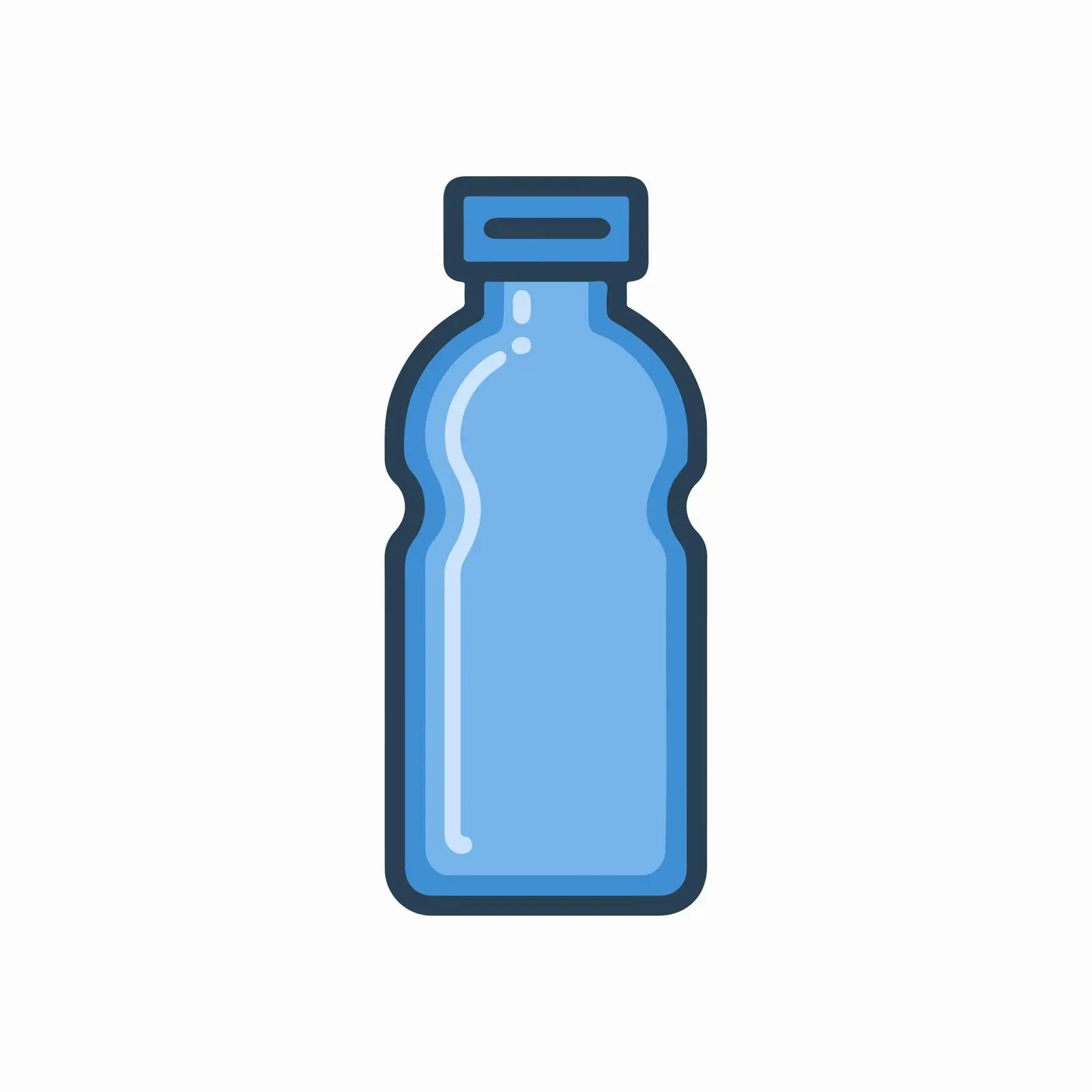 Water Bottle Icon Design — free download from Dotvec