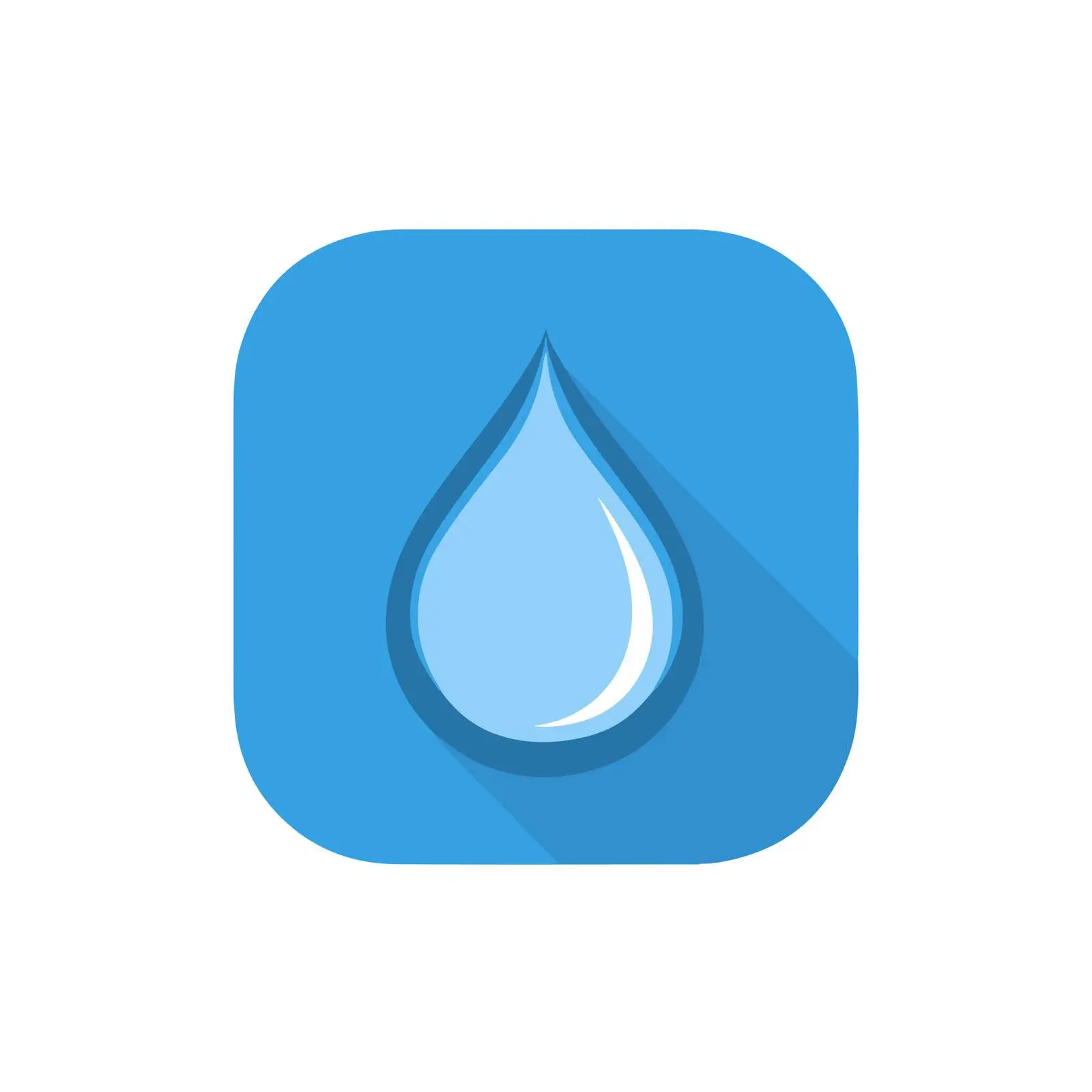 Water Drop Icon Design — free download from Dotvec