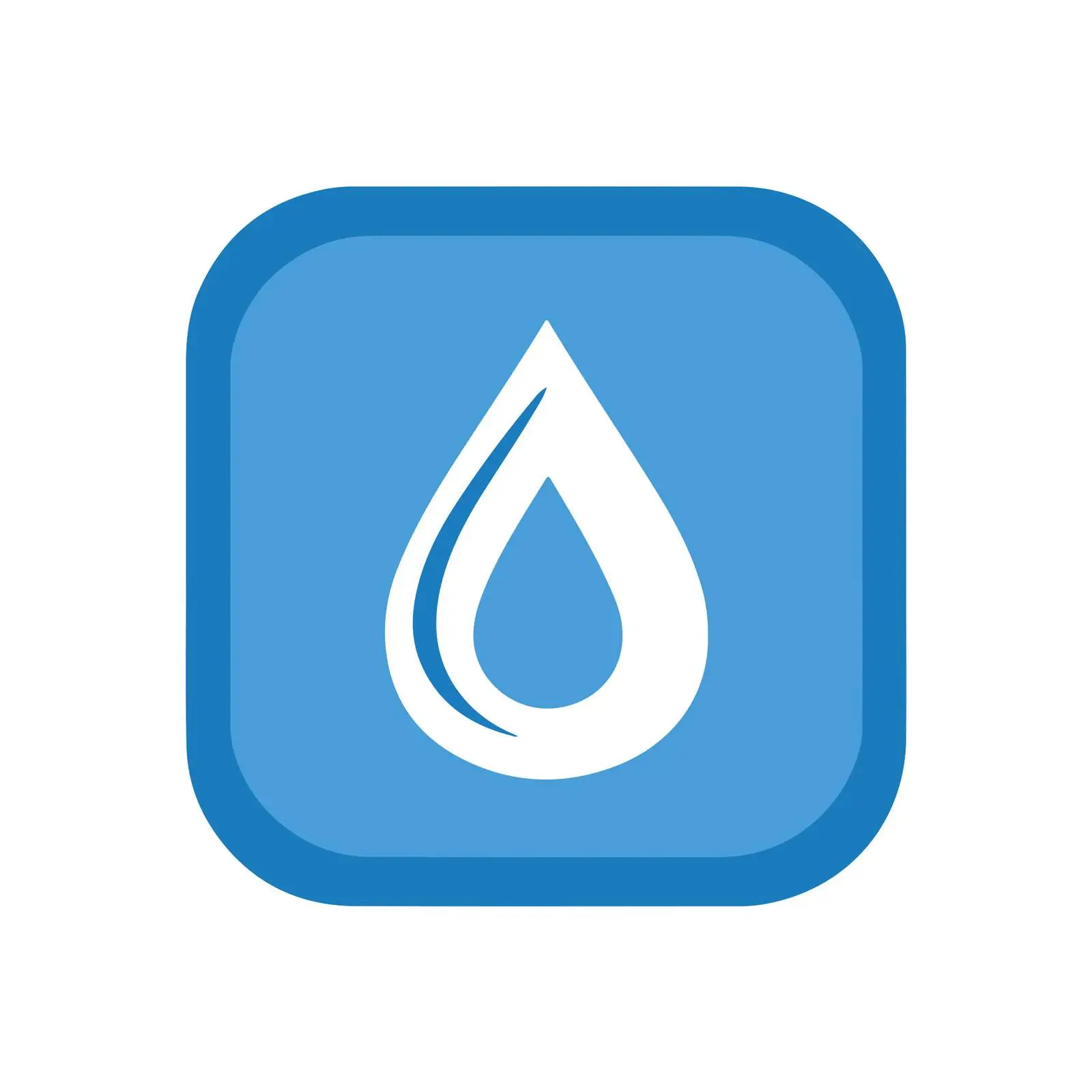 Water Drop Icon Pictogram Design — free download from Dotvec