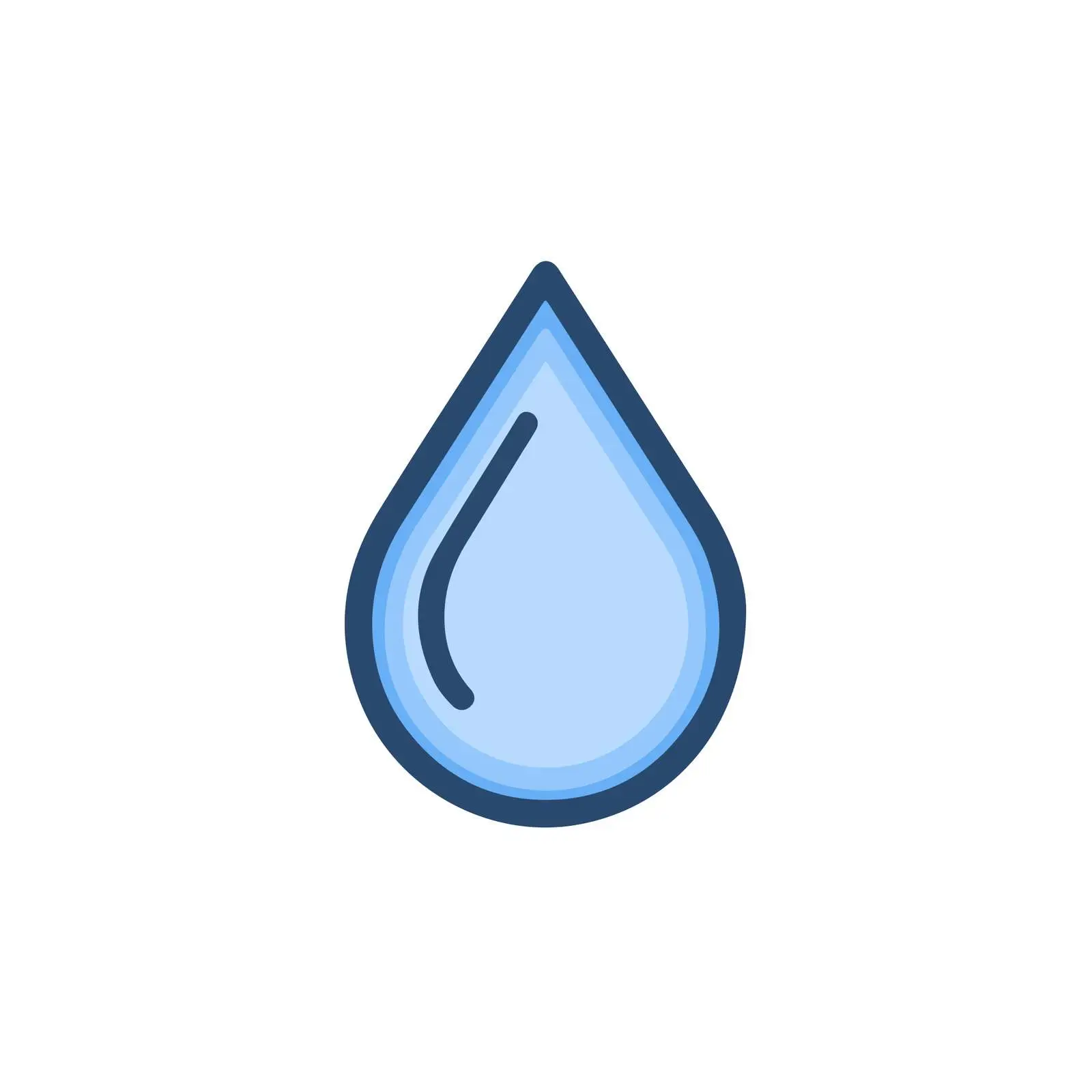 Water Drop Icon — free download from Dotvec