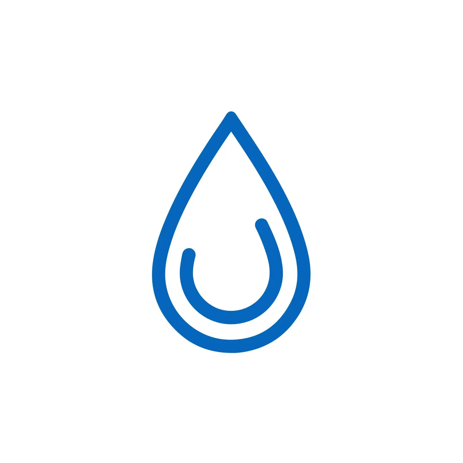 Water Droplet Flat Design Icon — free download from Dotvec