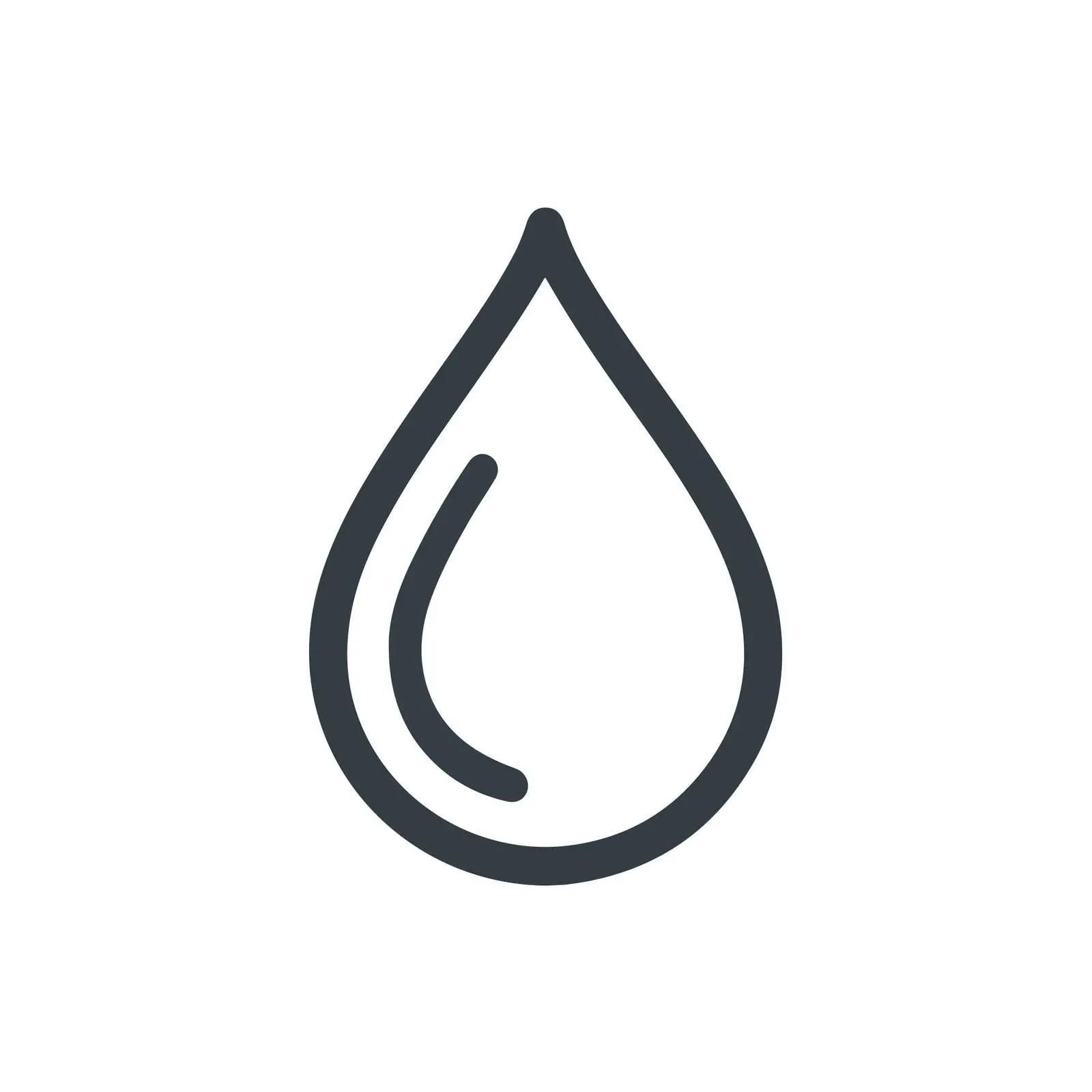 Water Drop Icon — free download from Dotvec
