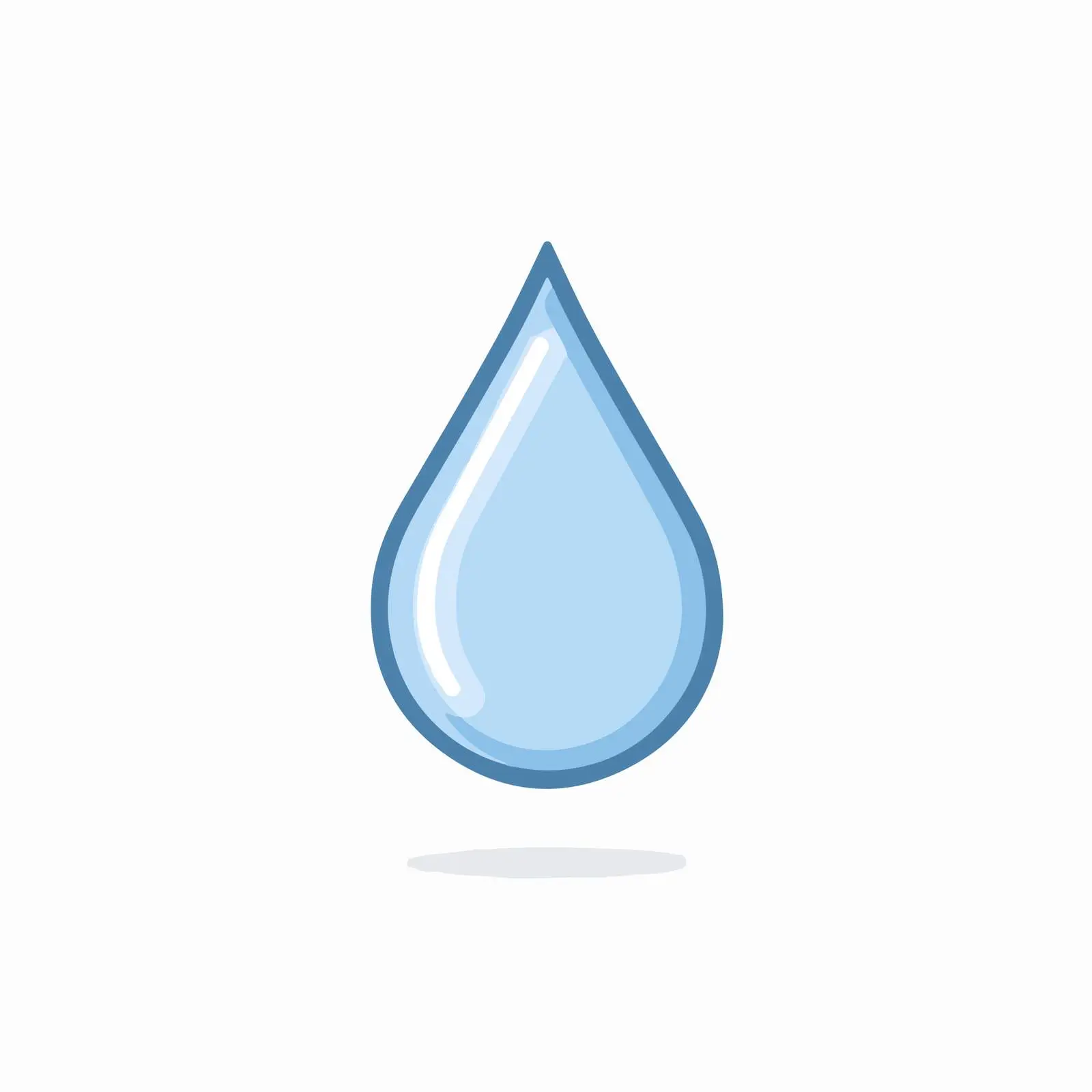 Water Drop Icon — free download from Dotvec