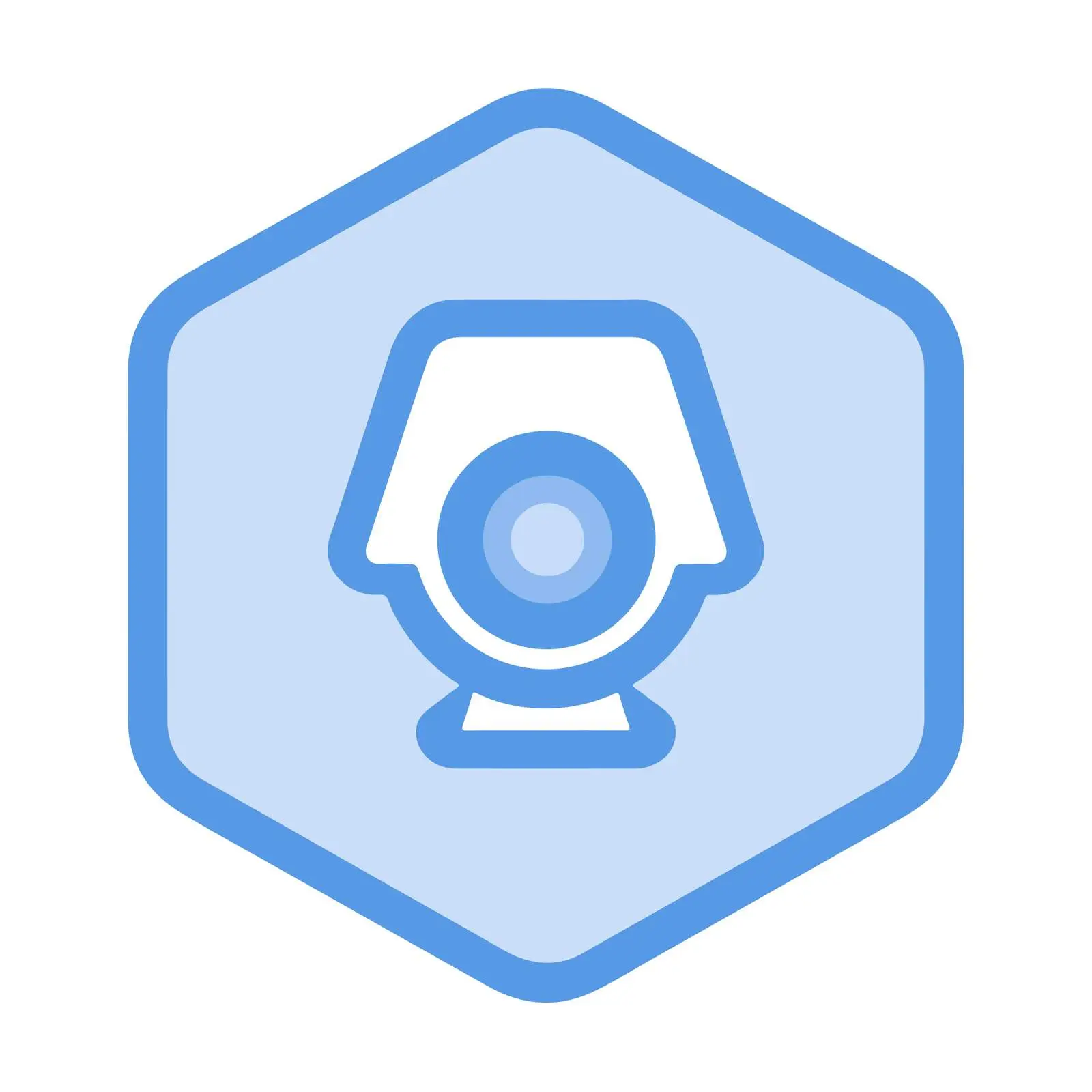 Webcam Geometric Icon Design — free download from Dotvec