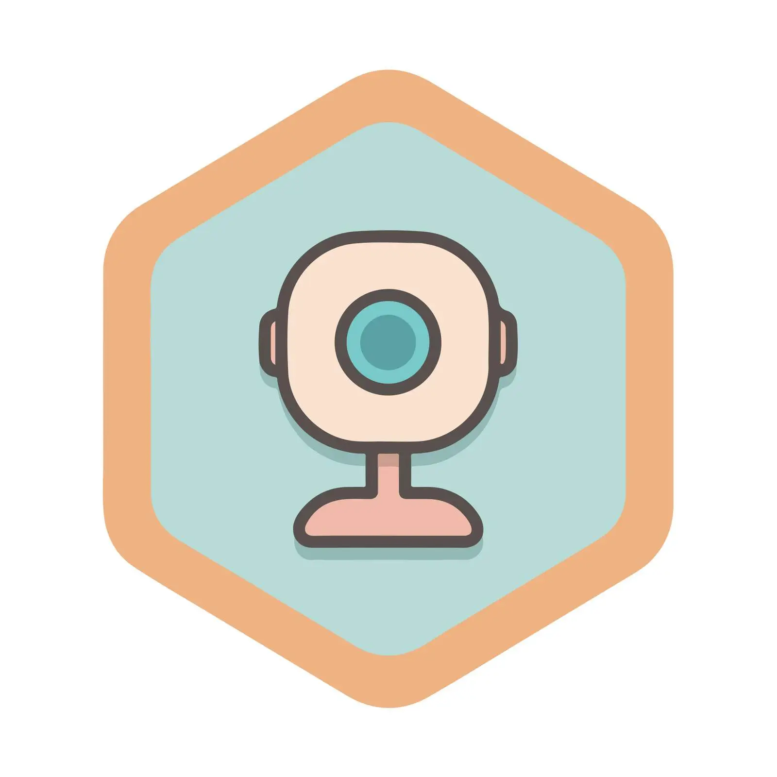 Webcam Flat Icon Design — free download from Dotvec