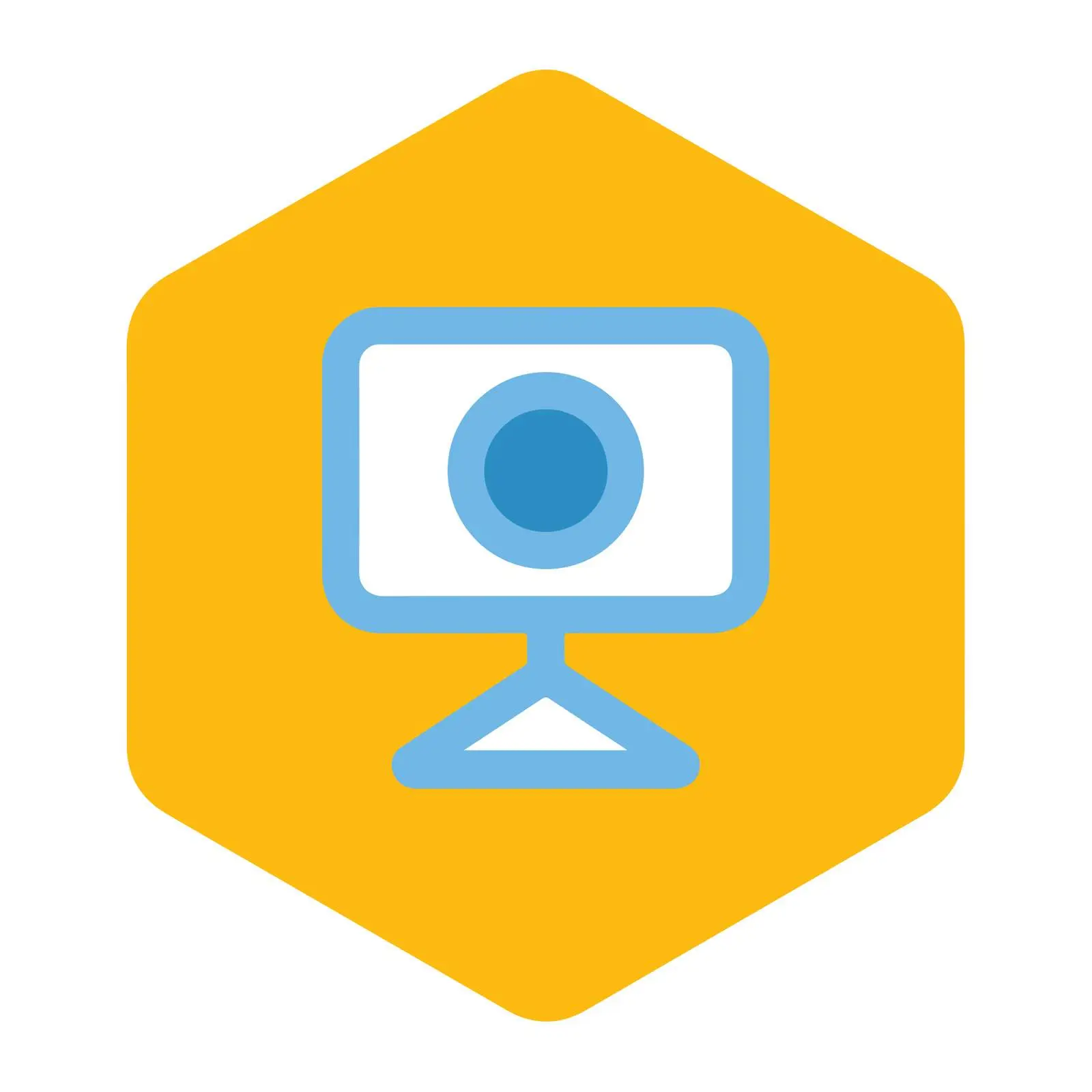 Webcam Geometric Icon Design — free download from Dotvec