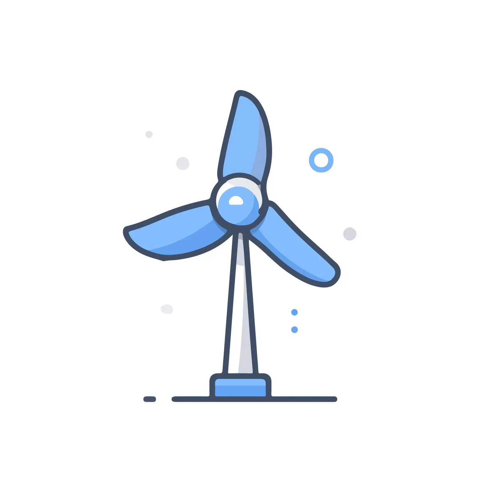 Wind Clean UI Icon Design — free download from Dotvec