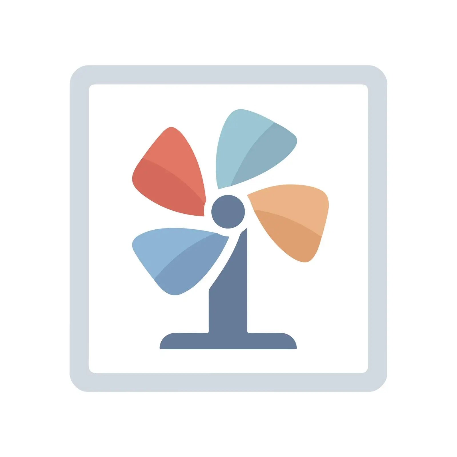 Minimal Wind Icon — free download from Dotvec