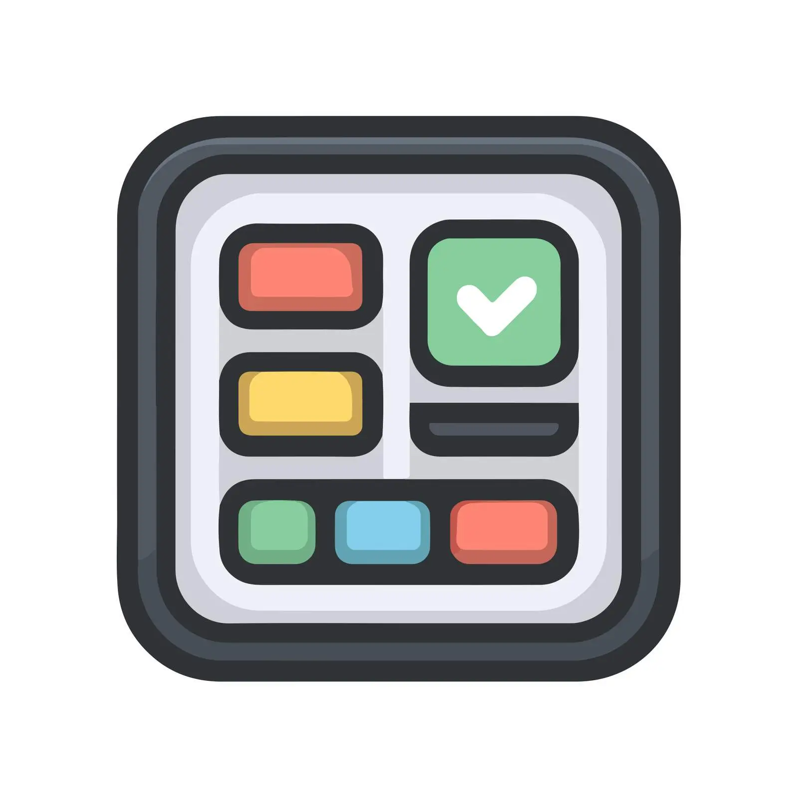 Workflow UI Icon — free download from Dotvec