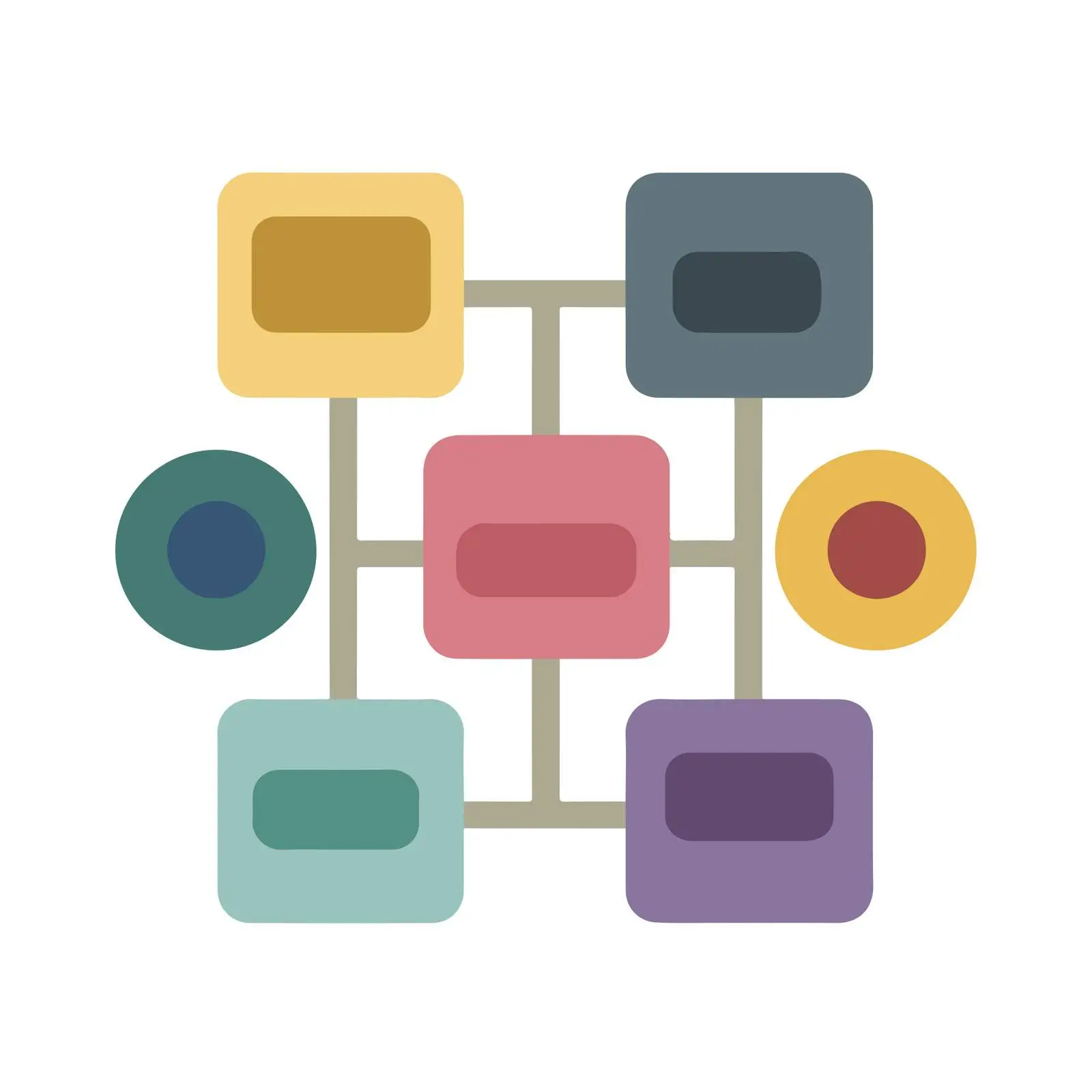 Workflow Icon for Presentations — free download from Dotvec