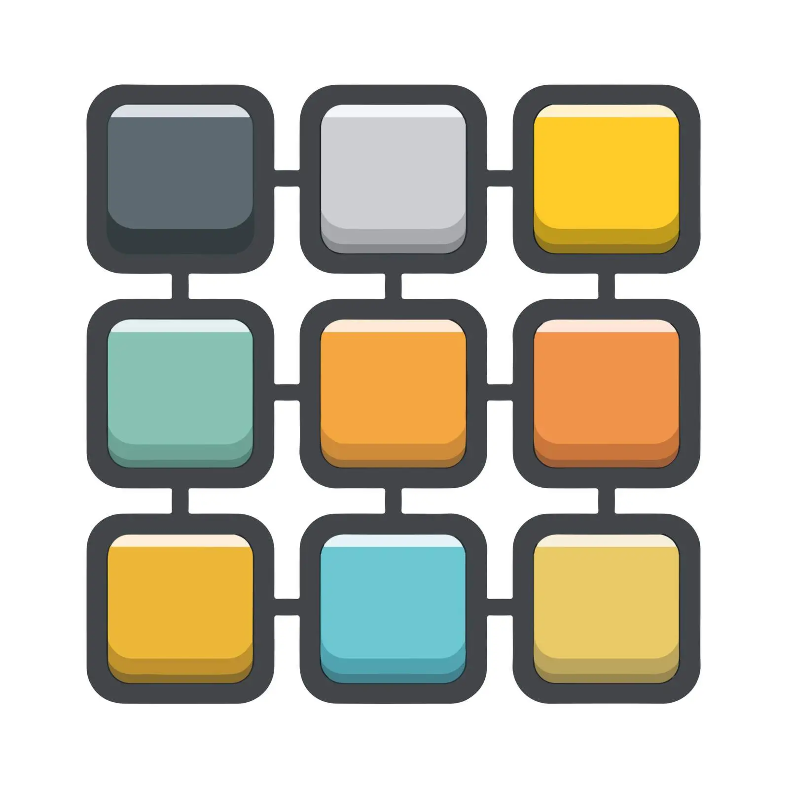 Workflow Icon Design — free download from Dotvec