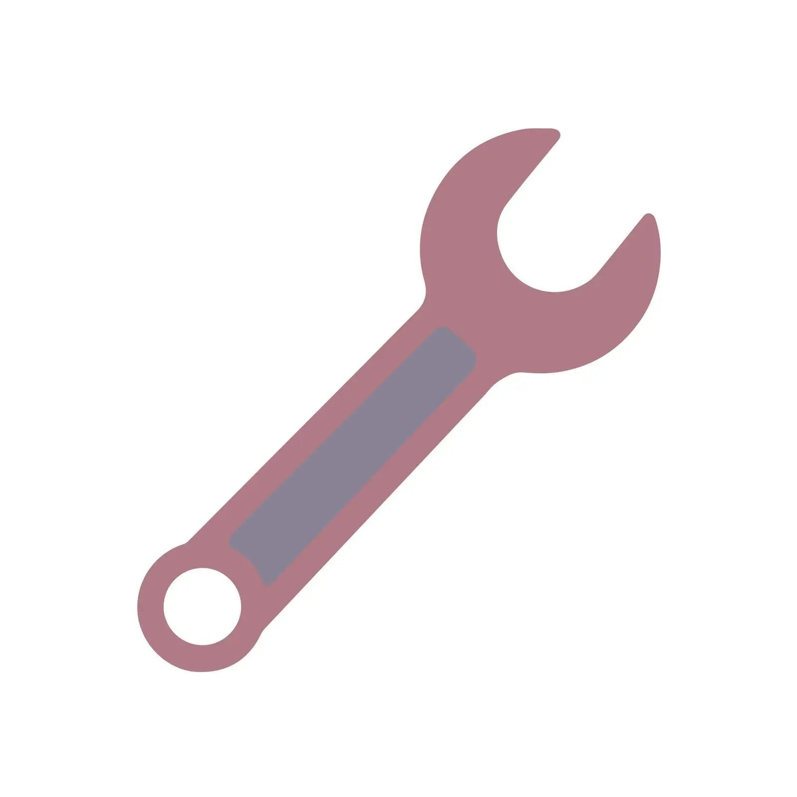 Flat Wrench Icon Design — free download from Dotvec