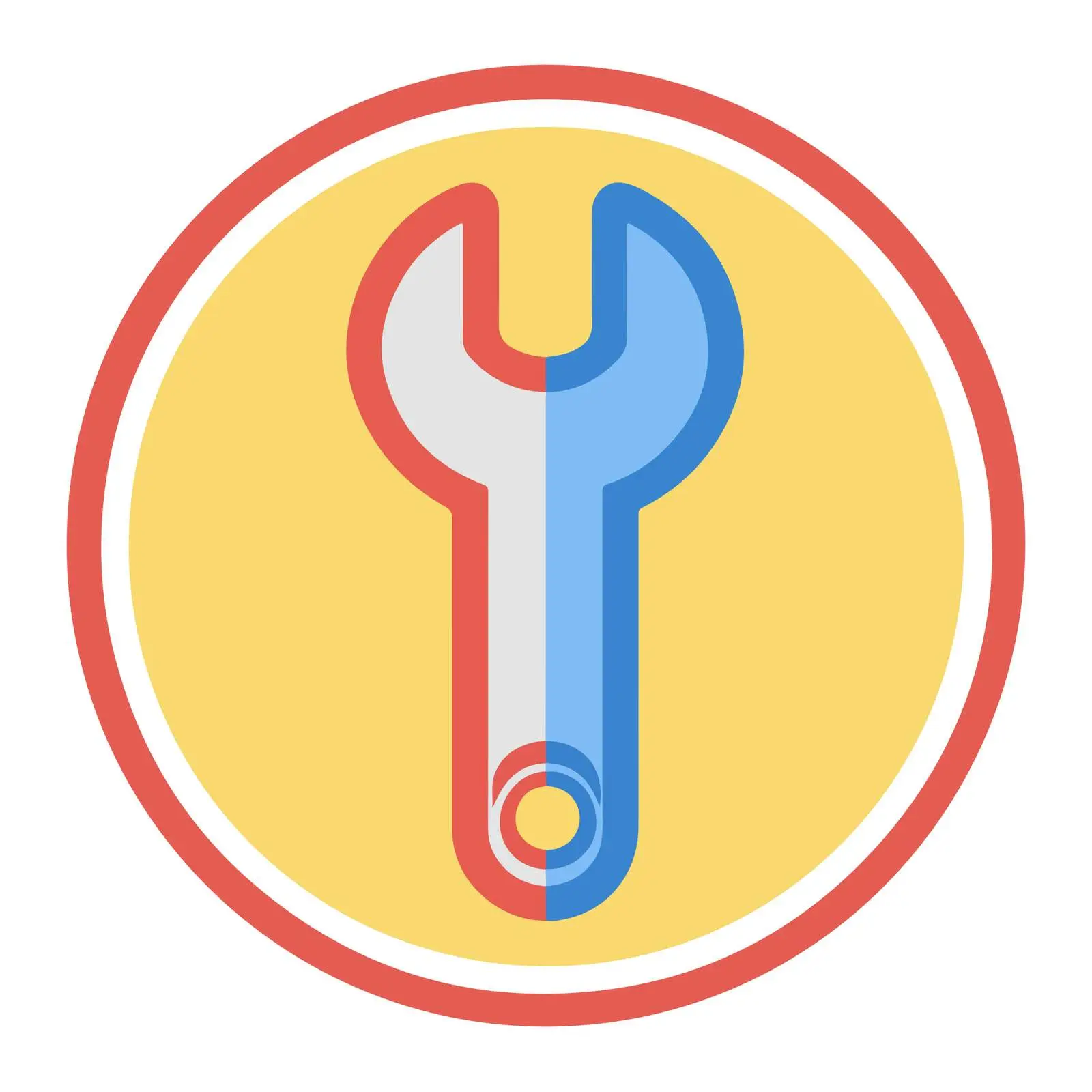 Sleek Wrench Icon Design — free download from Dotvec