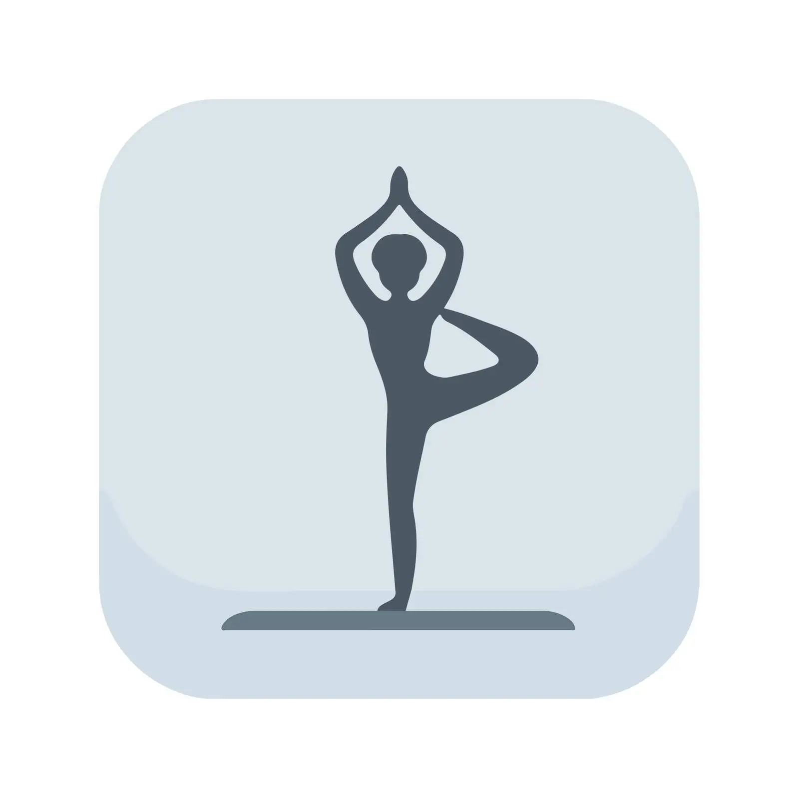 Yoga Pose Icon Design — free download from Dotvec