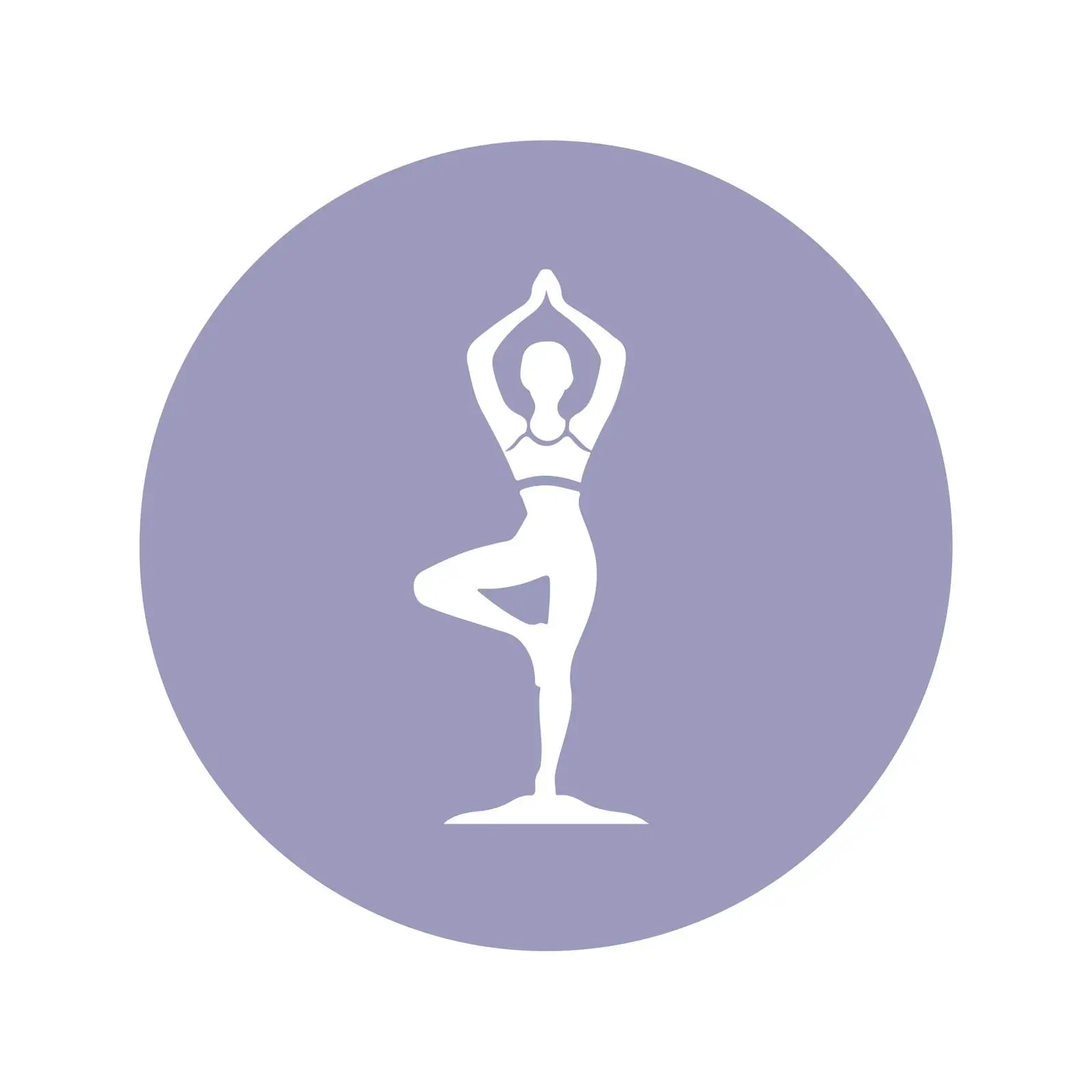 Yoga Pose Icon — free download from Dotvec