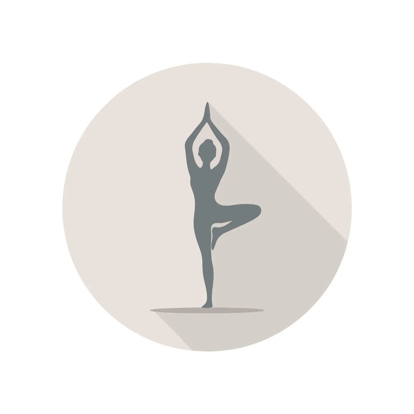Yoga Pose Icon — free download from Dotvec