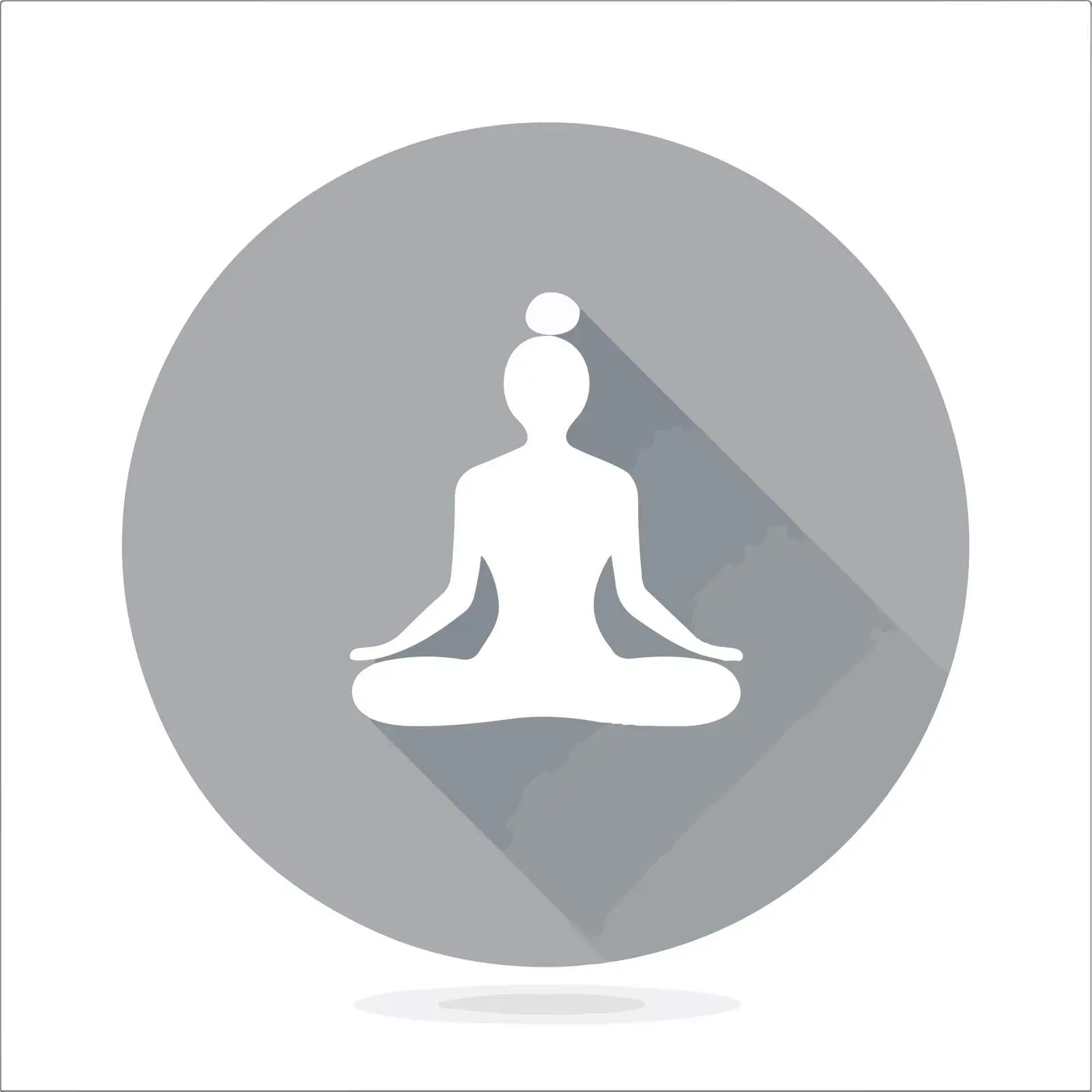 Yoga Pose Icon — free download from Dotvec