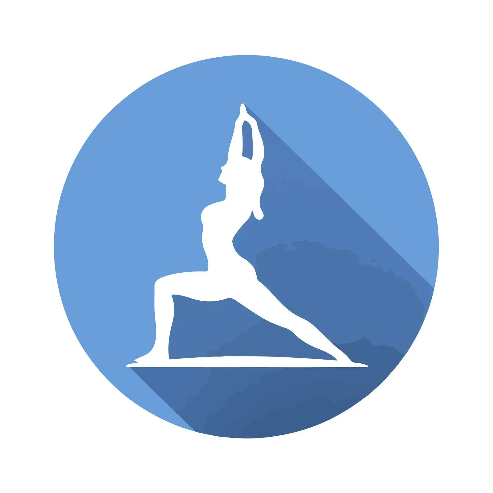 Yoga Pose Icon — free download from Dotvec