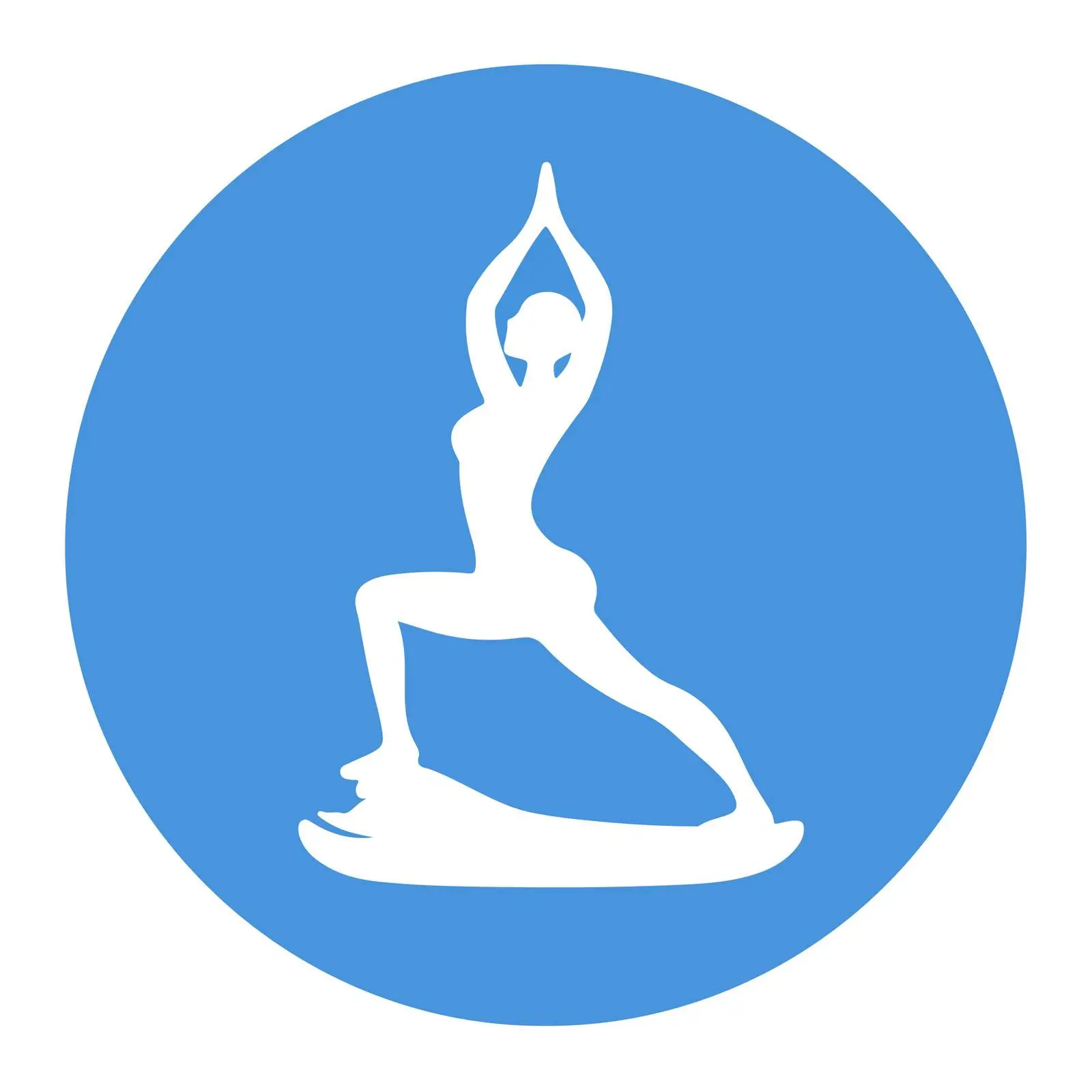 Yoga Pose Icon Design — free download from Dotvec