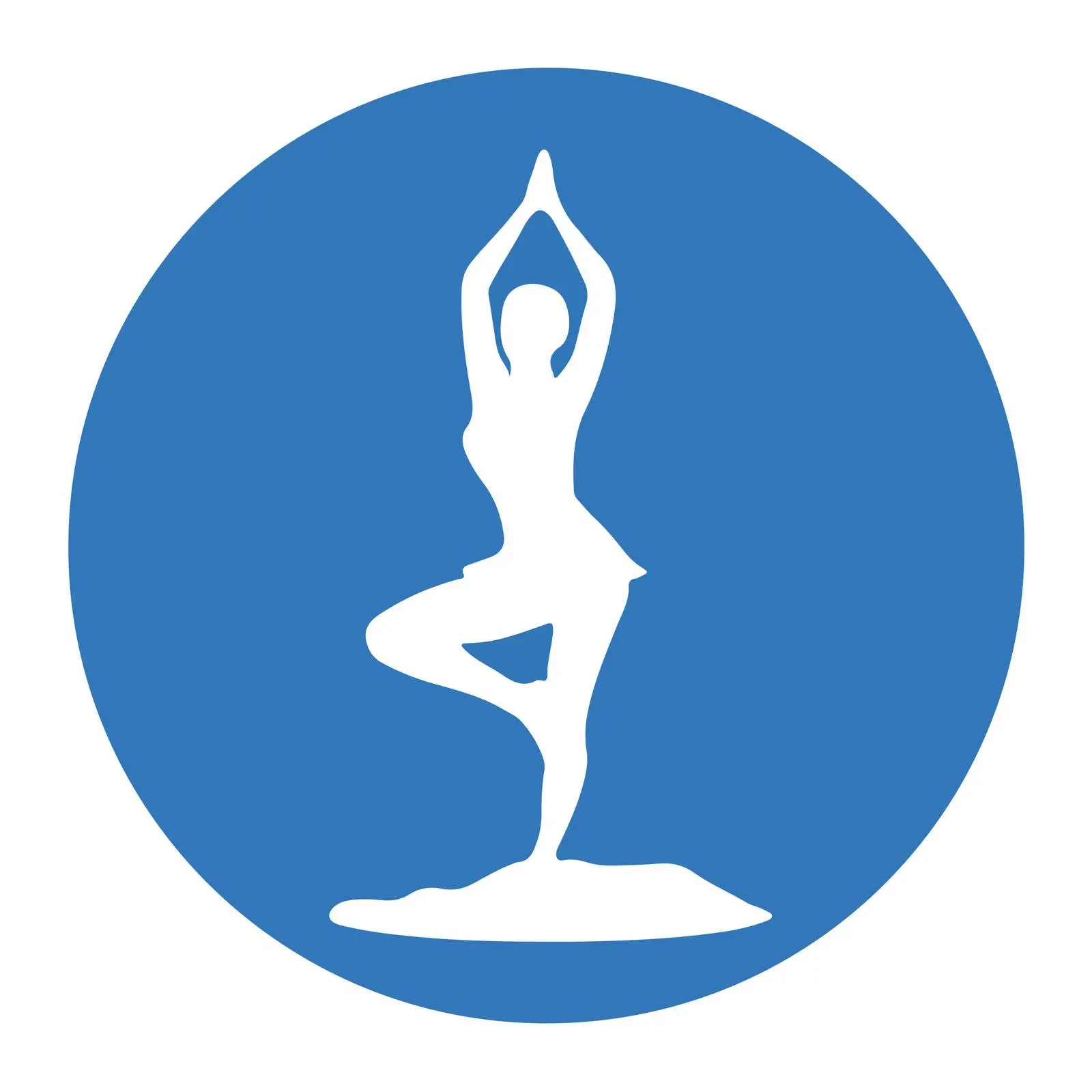 Yoga Pose Icon Design — free download from Dotvec