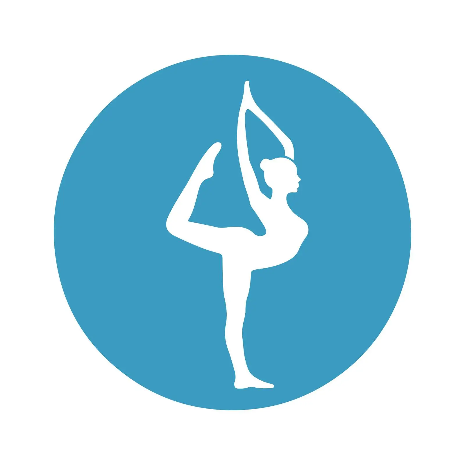 Yoga Pose Icon — free download from Dotvec