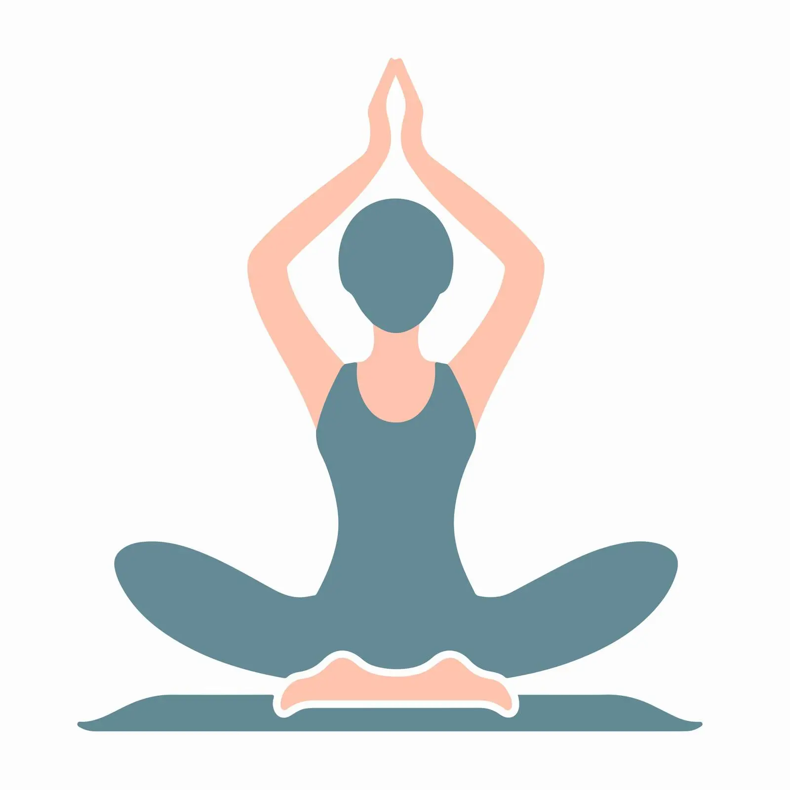 Yoga Pose Icon — free download from Dotvec