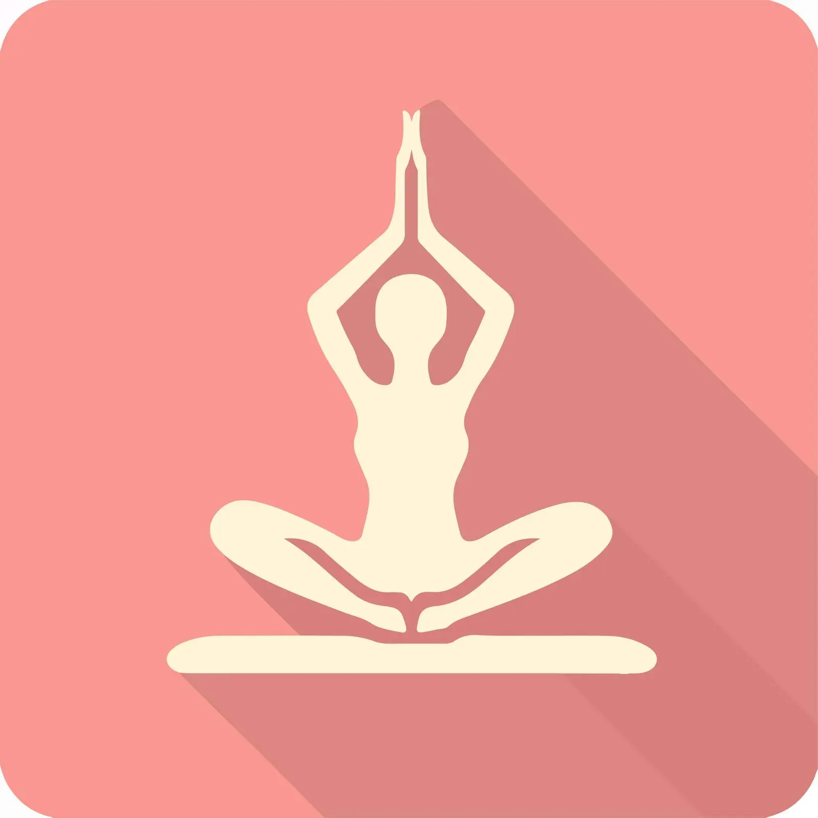 Yoga Pose Icon — free download from Dotvec