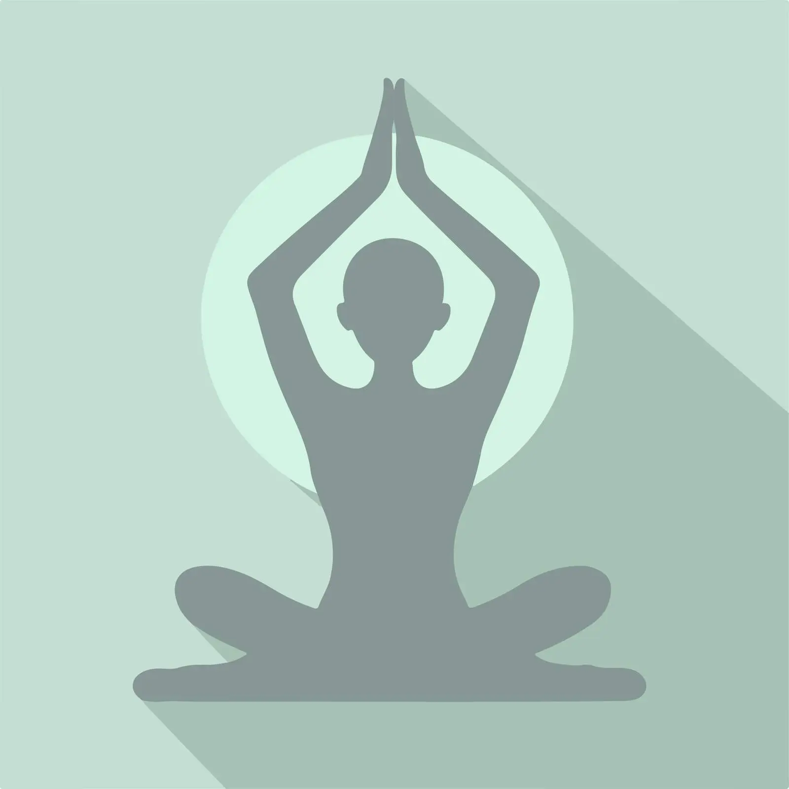 Yoga Pose Icon — free download from Dotvec
