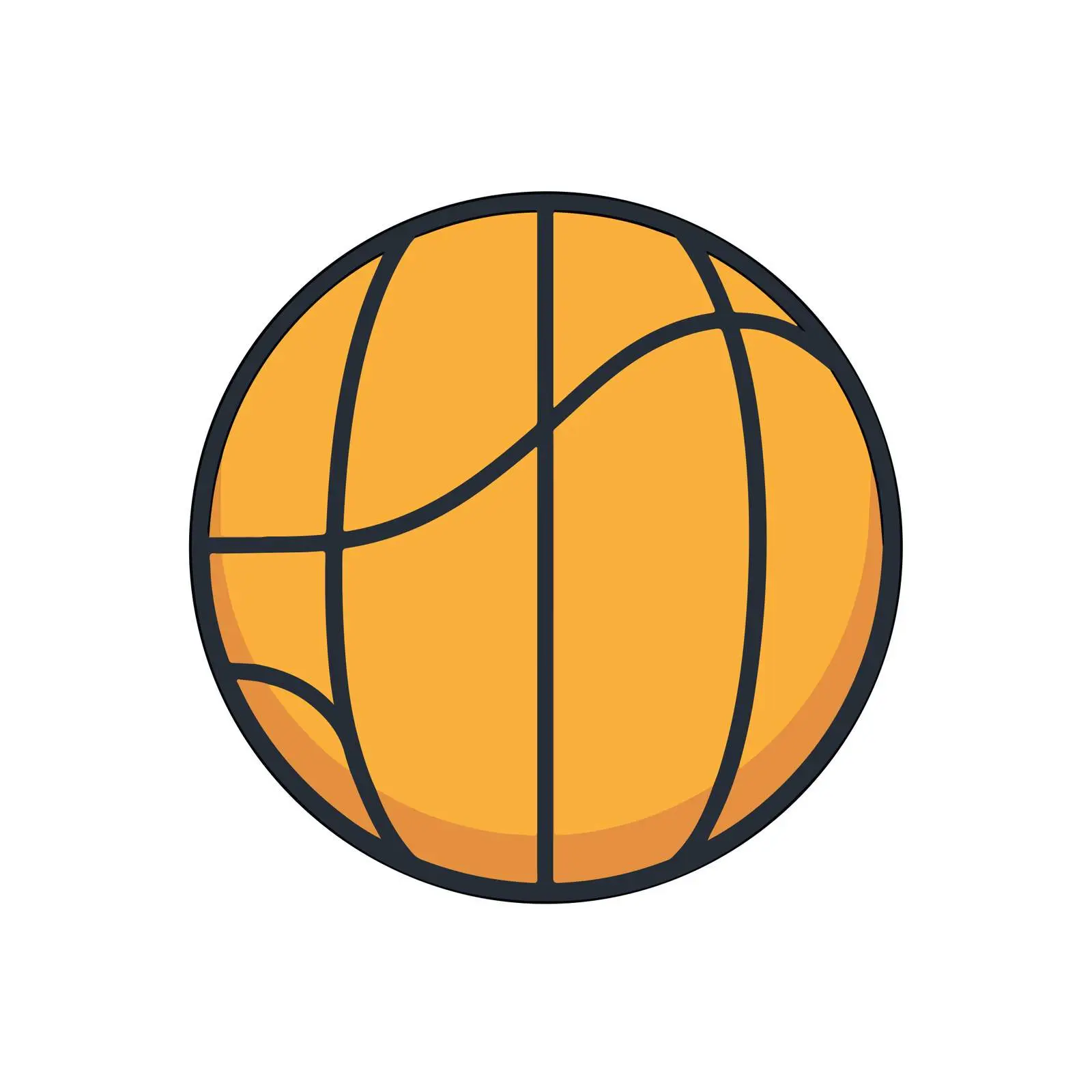 Basketball Icon — free download from Dotvec