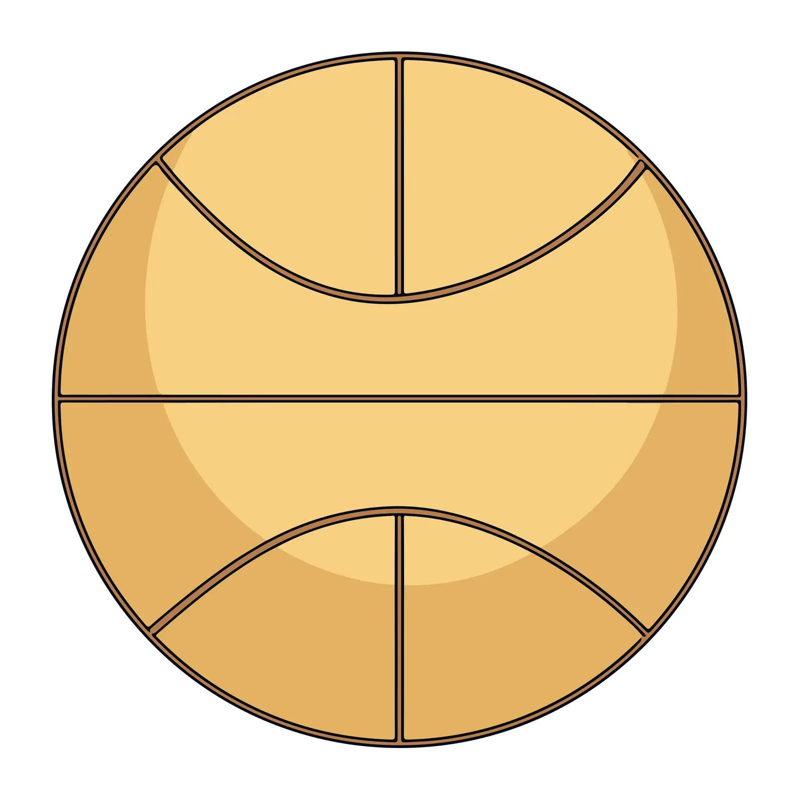Basketball Outline Icon — free download from Dotvec